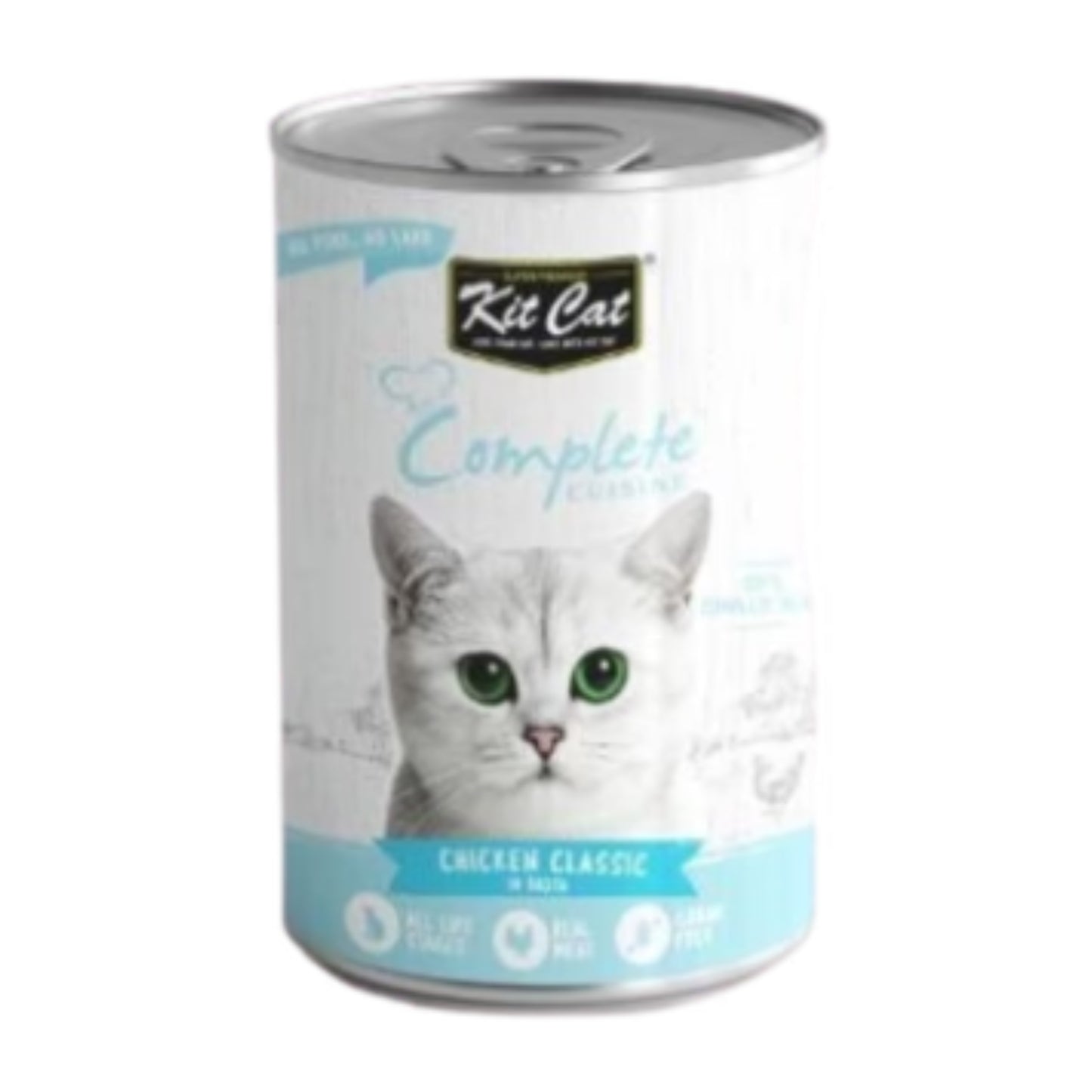 Nourriture pour chat en conserve - Sans céréales - Poulet / 150g
