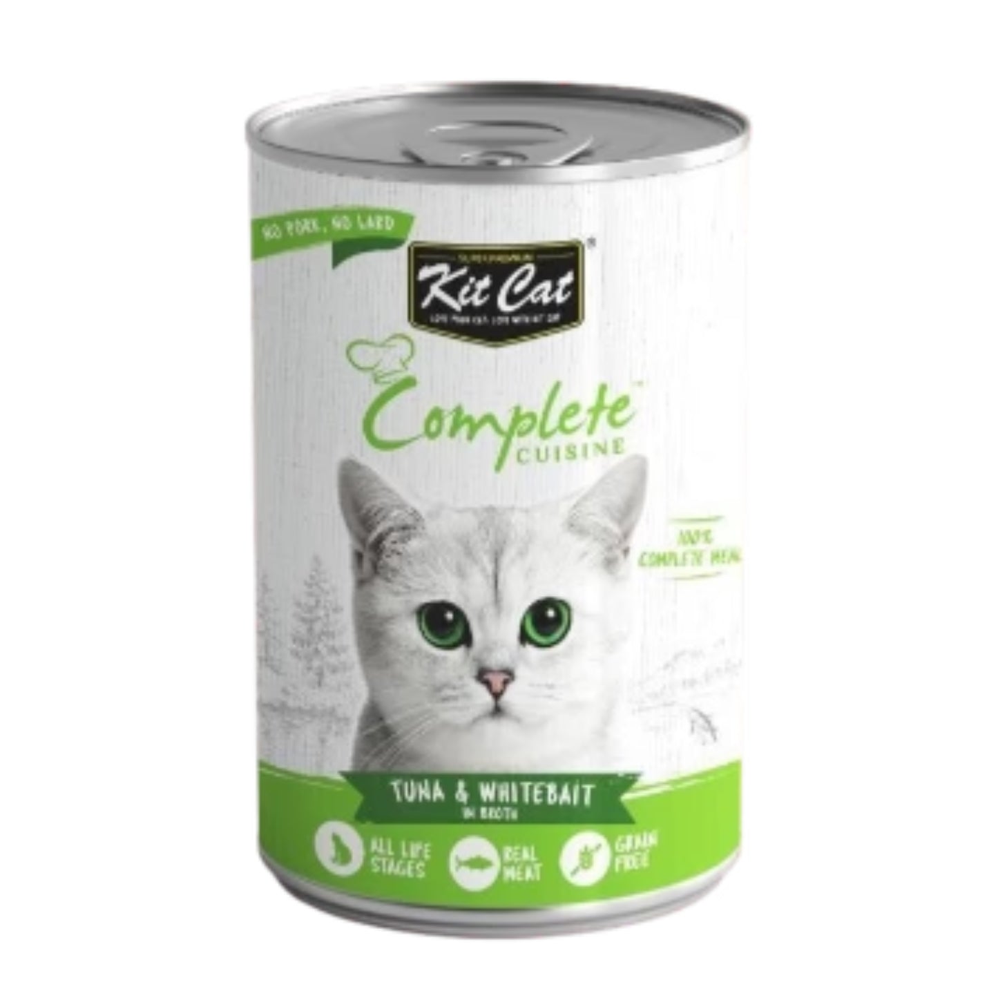 Nourriture pour chat en conserve - Sans céréales - Thon & Blanchaille / 150g