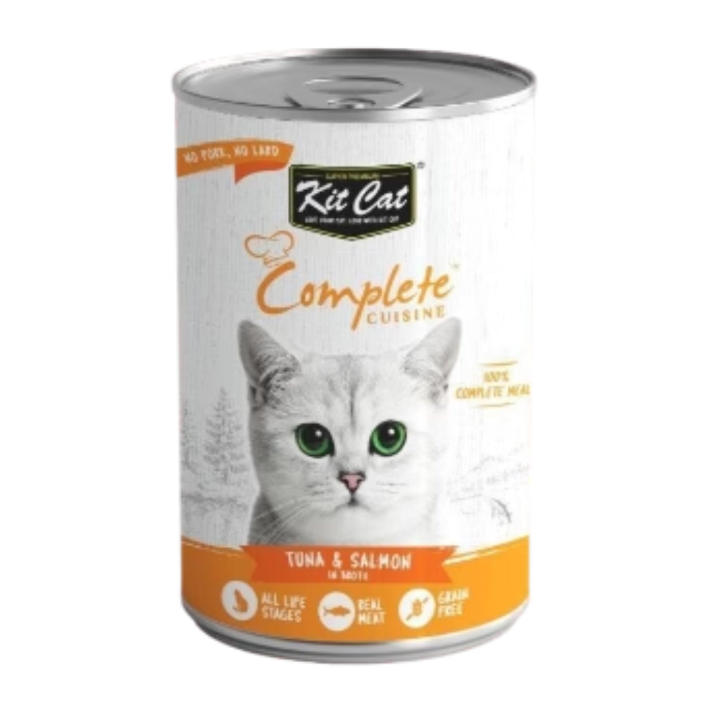 Nourriture pour chat en conserve - Sans céréales - Thon & Saumon / 150g