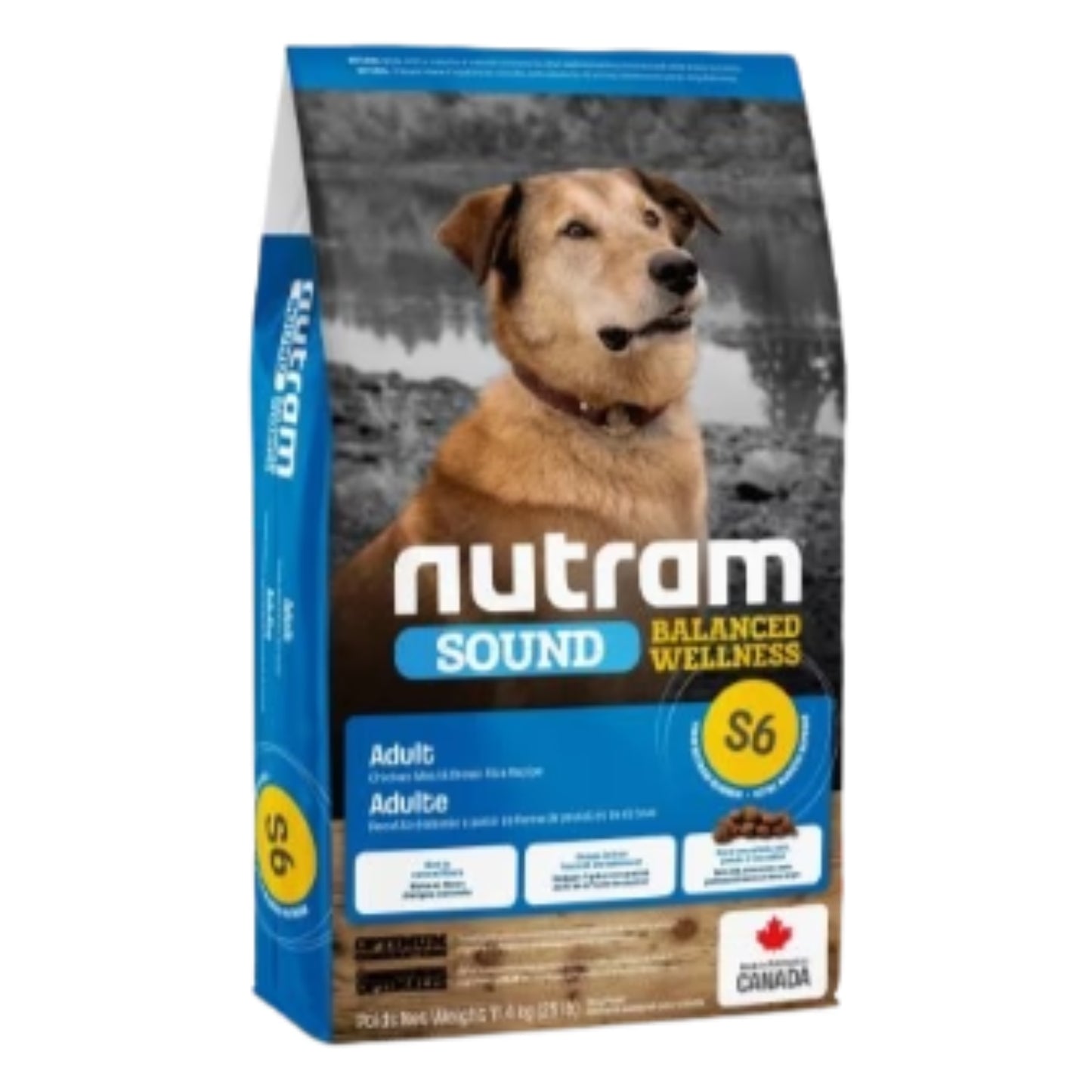 SOUND | Nourriture pour chien adulte - Poulet & Riz brun