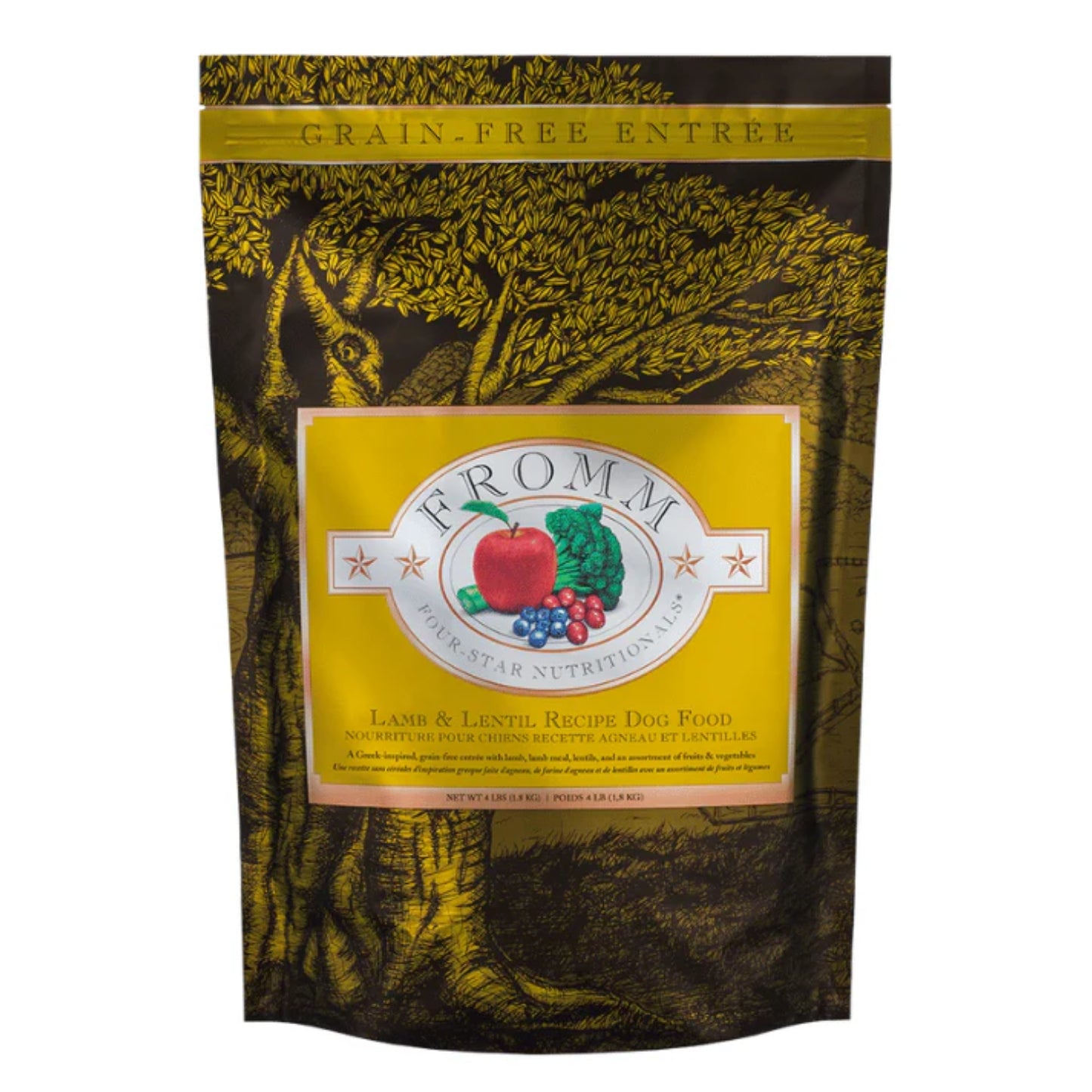 FOUR STAR | Nourriture pour chien - Agneau & lentille