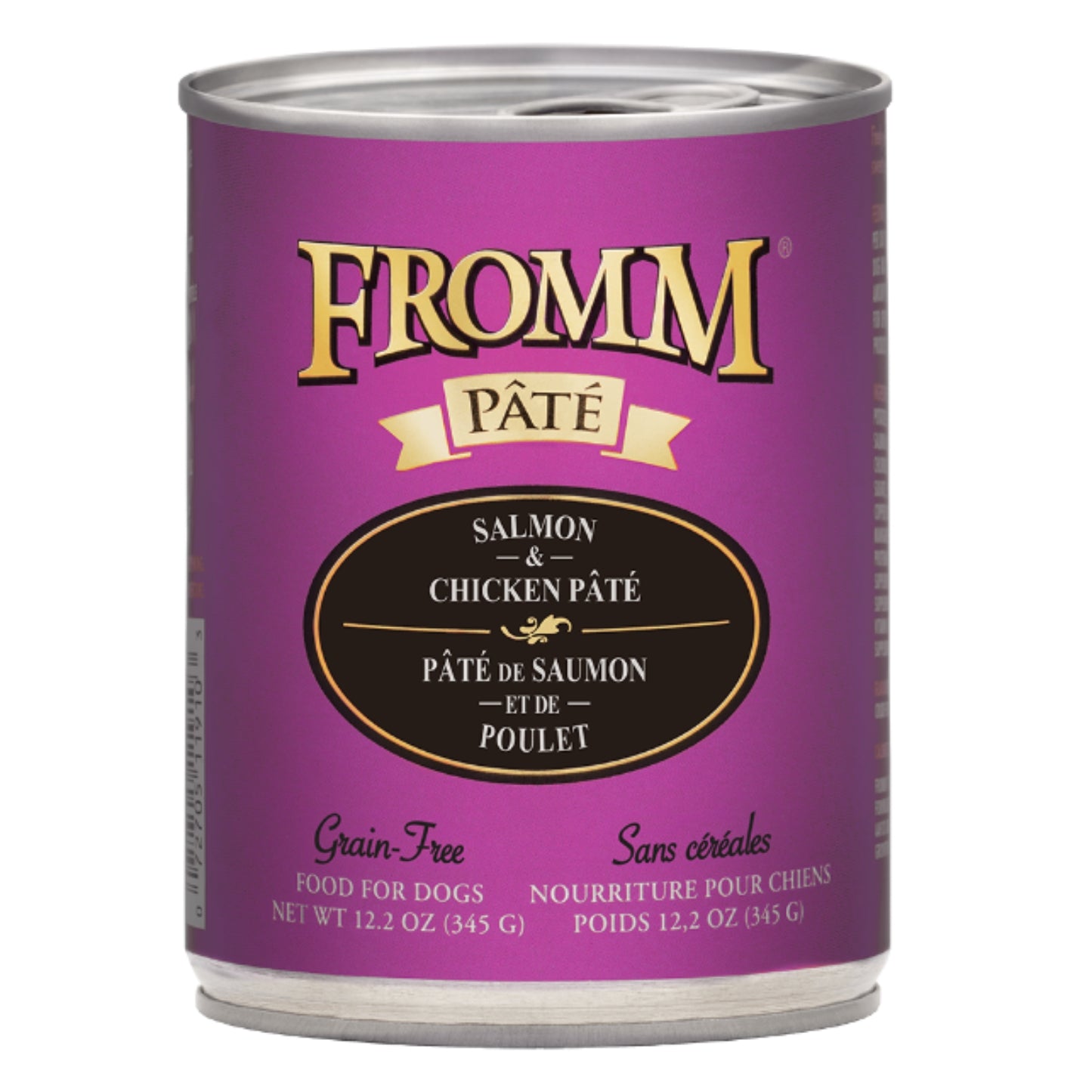 PÂTÉ | Nourriture pour chien en conserve - saumon & poulet / 345g