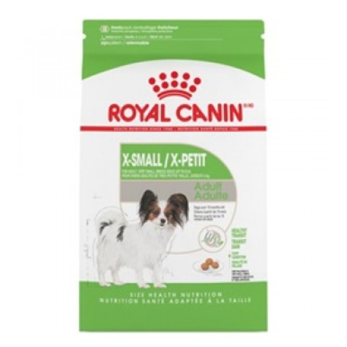 SIZE HEALTH | Nourriture pour chien adulte extra-petite race / 2.5 lbs