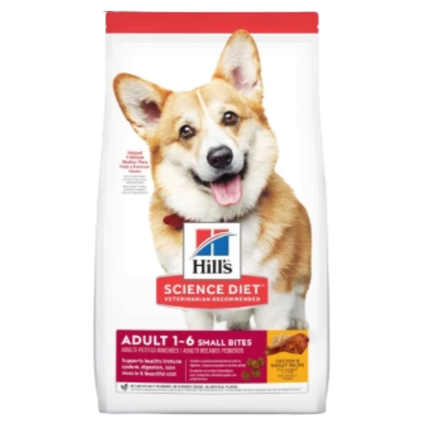 SCIENCE DIET | Nourriture pour chien adulte - Petites bouchées - Poulet