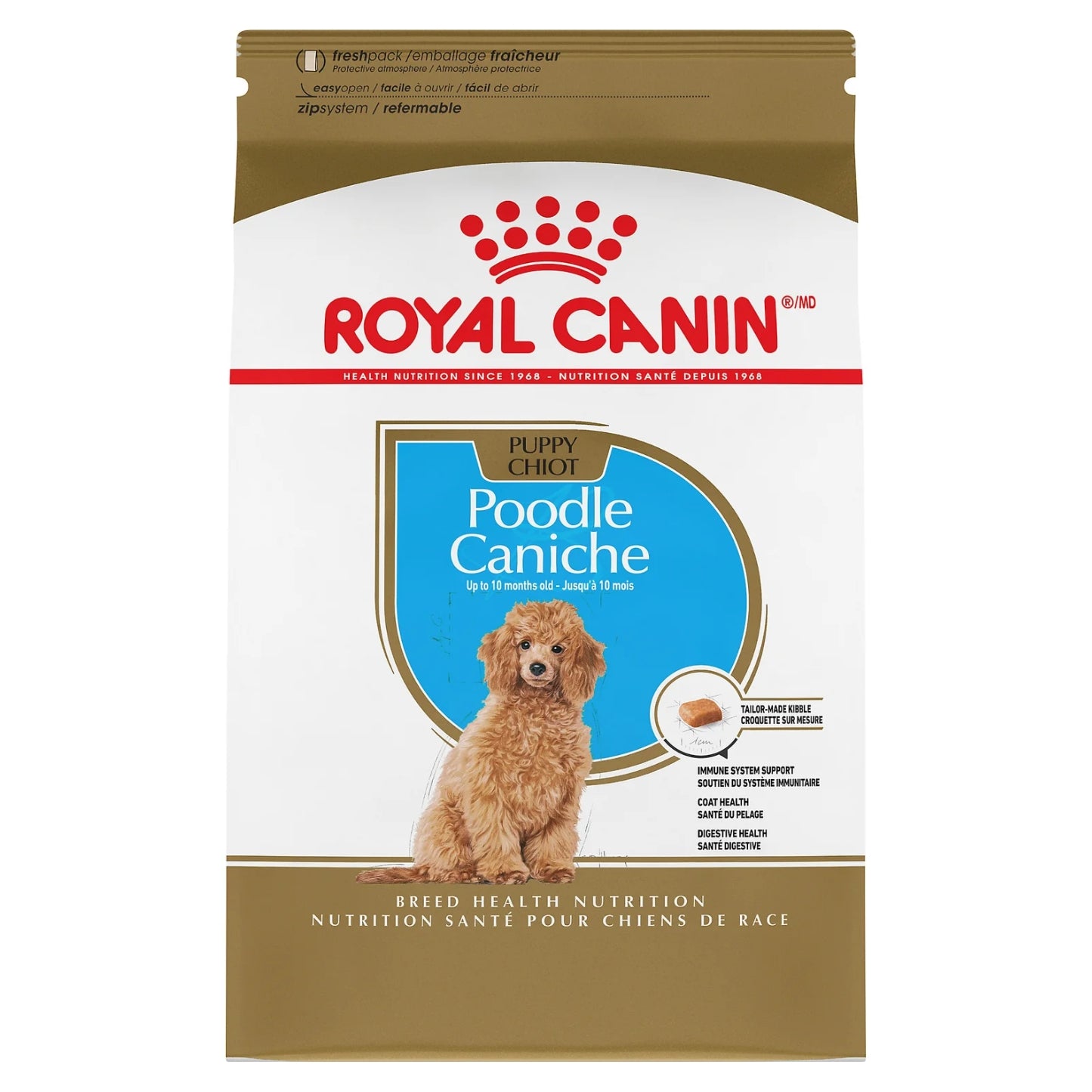 BREED | Nourriture pour chiot de race caniche - chiot / 2.5 lbs