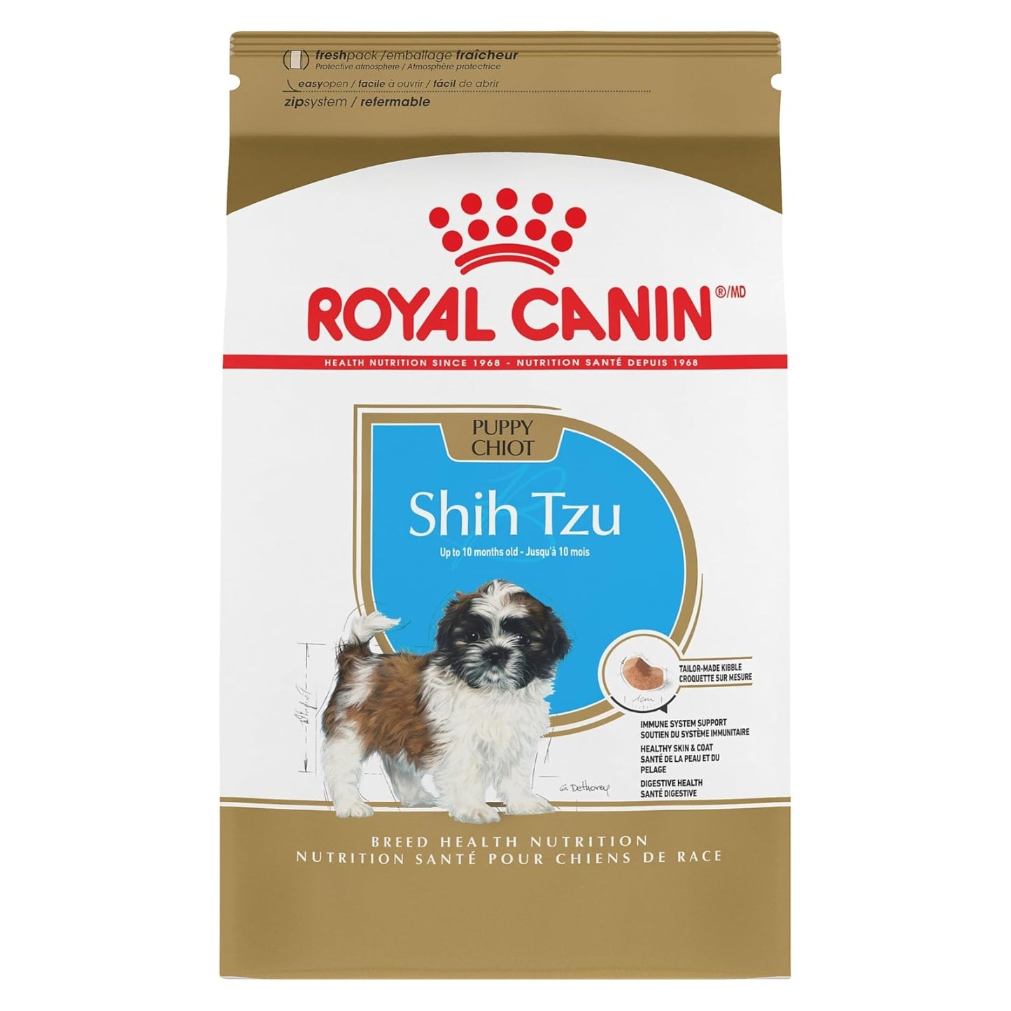 BREED | Nourriture pour chiot de race Shih-Tzu - chiot / 2.5 lbs