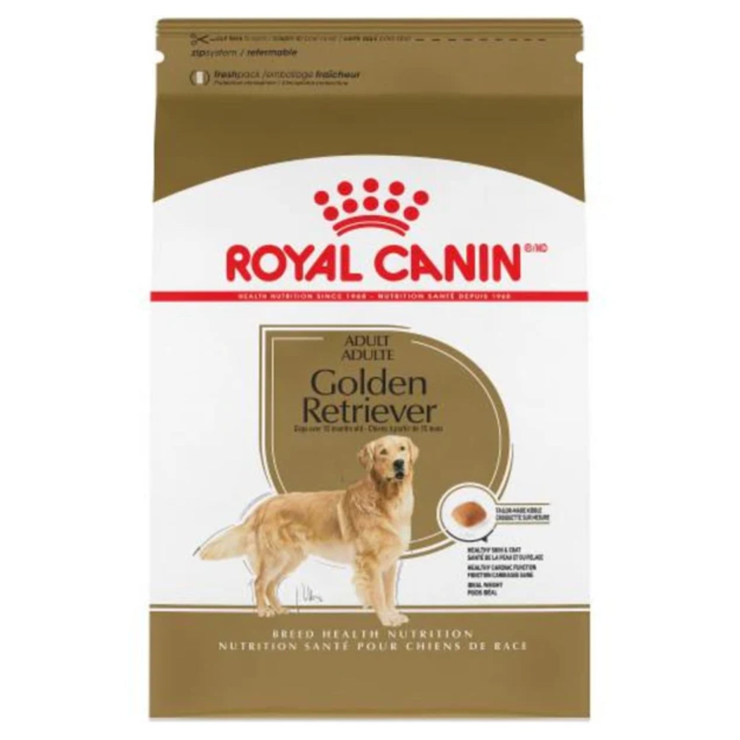 BREED | Nourriture pour chien de race golden retriever - Adulte / 30 lbs