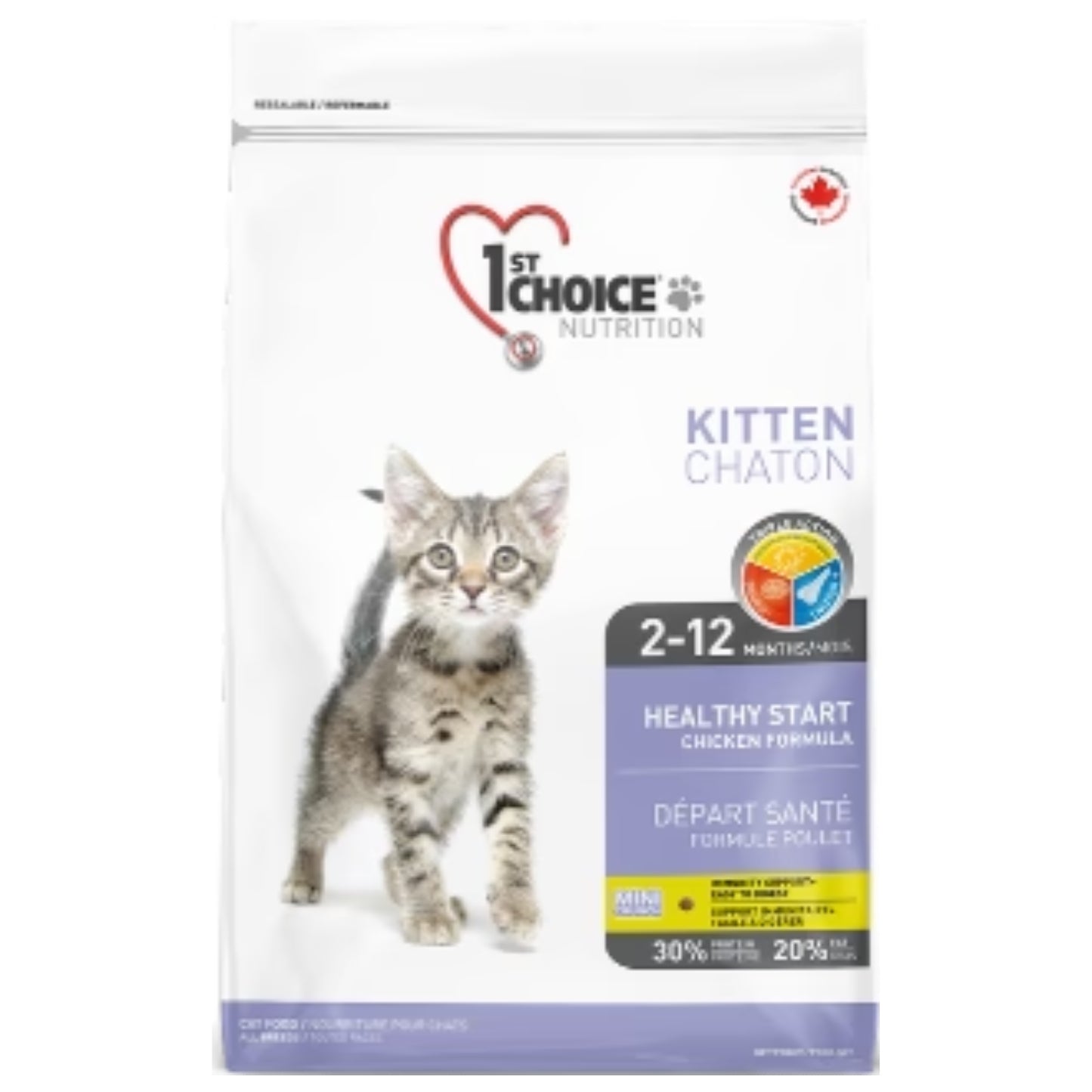 Nourriture pour chaton - Départ santé - Toutes races - Poulet