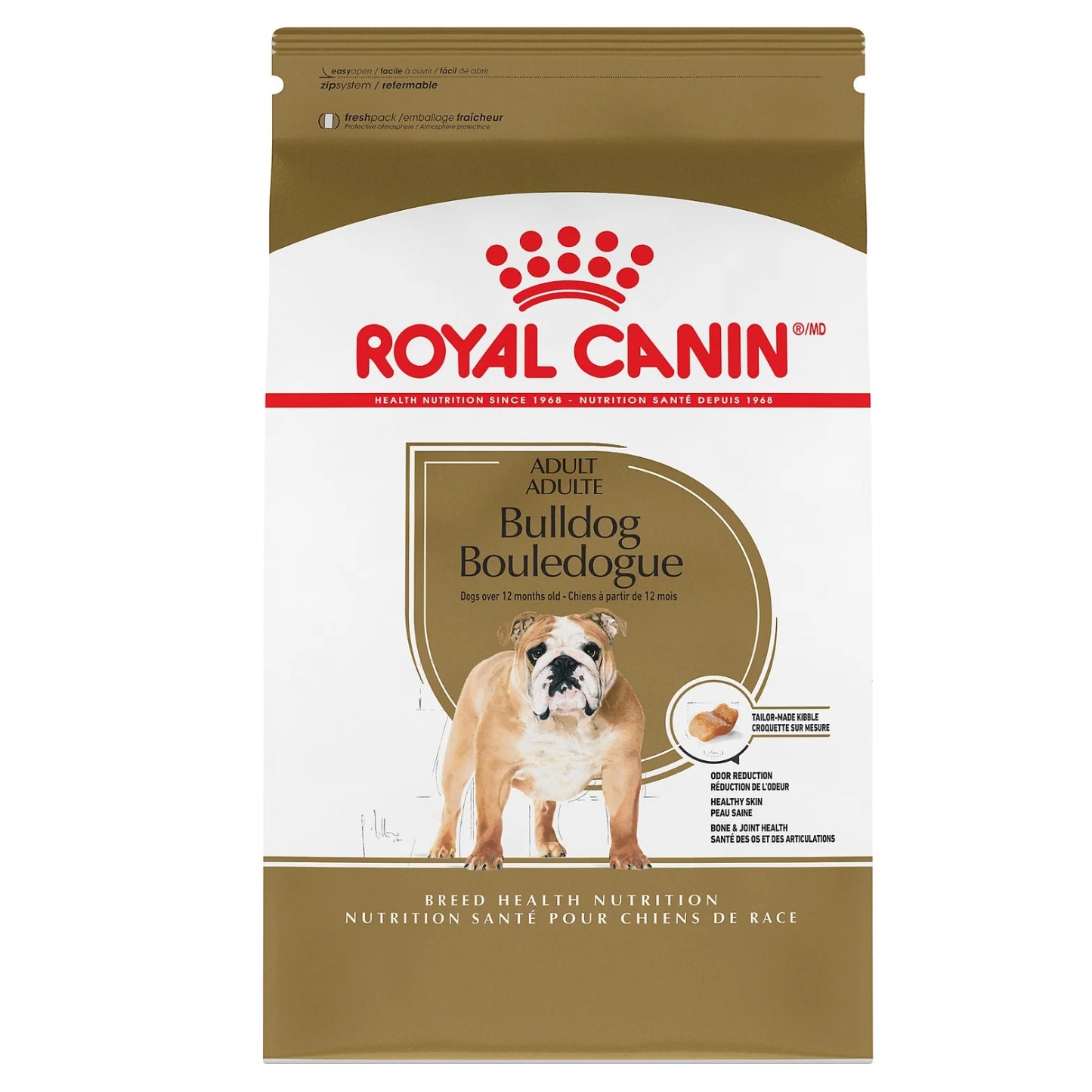 BREED | Nourriture pour chien de race bouledogue - Adulte / 30 lbs