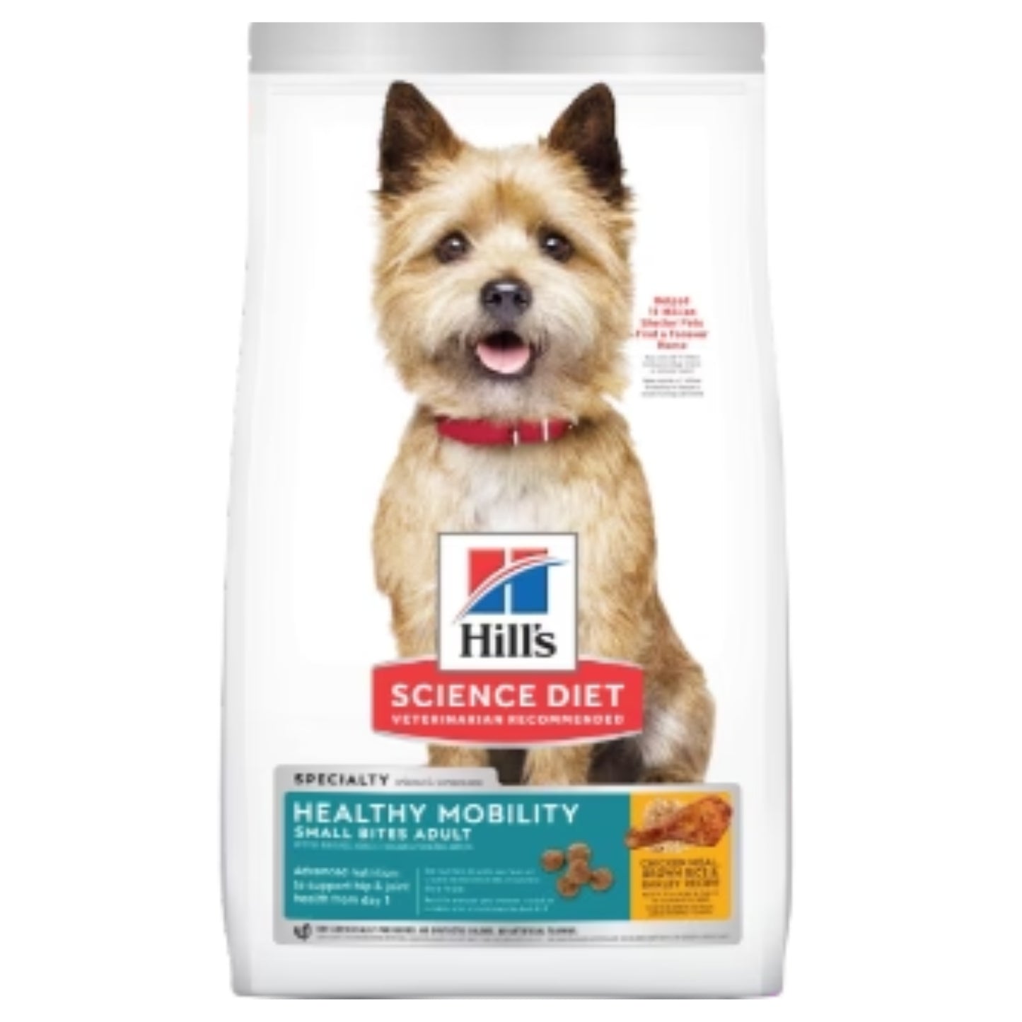 SCIENCE DIET | Nourriture pour chien adulte - Mobilité saine - Petites bouchées / 4 lbs