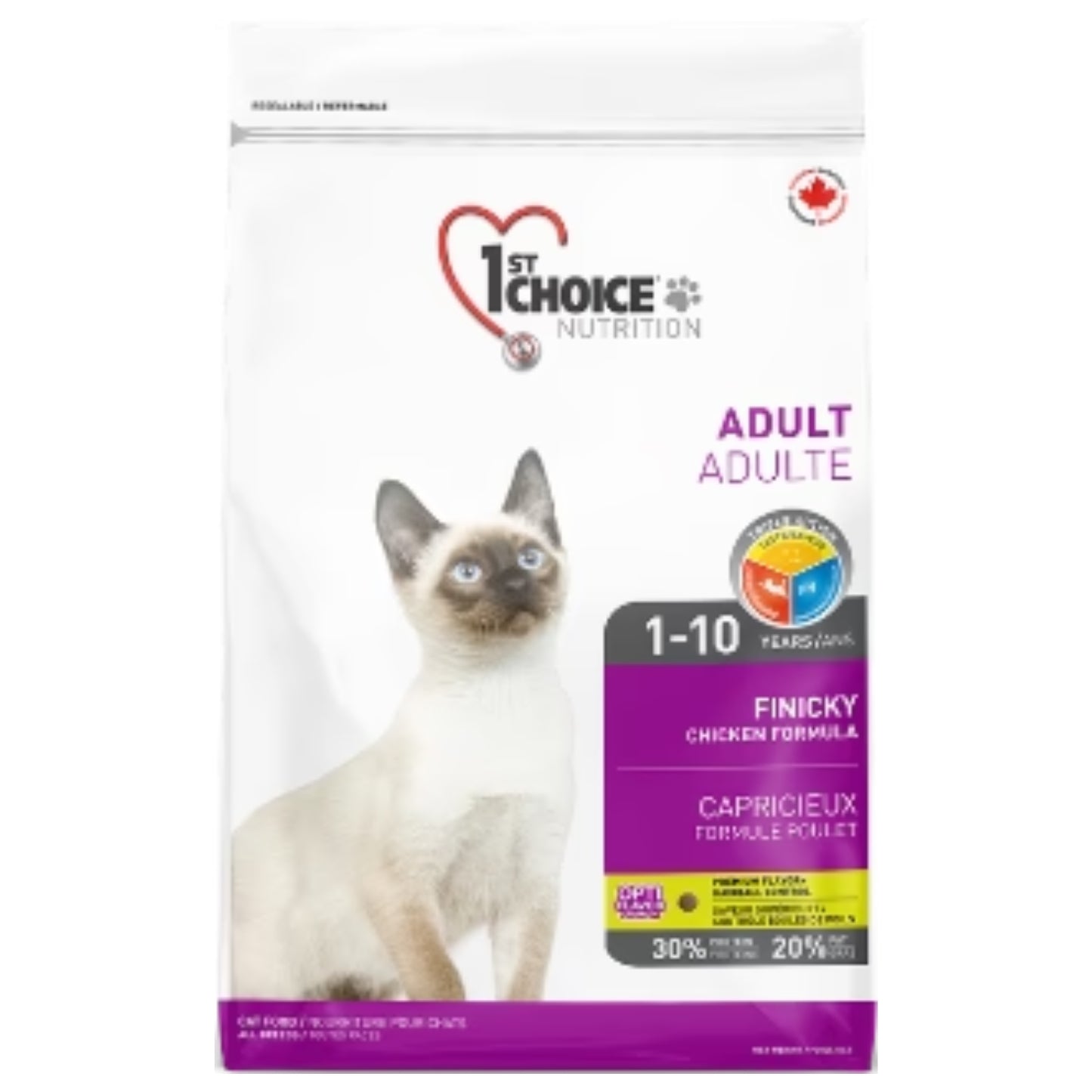 Nourriture spécialisé pour chat adulte - Toutes races - Capricieux