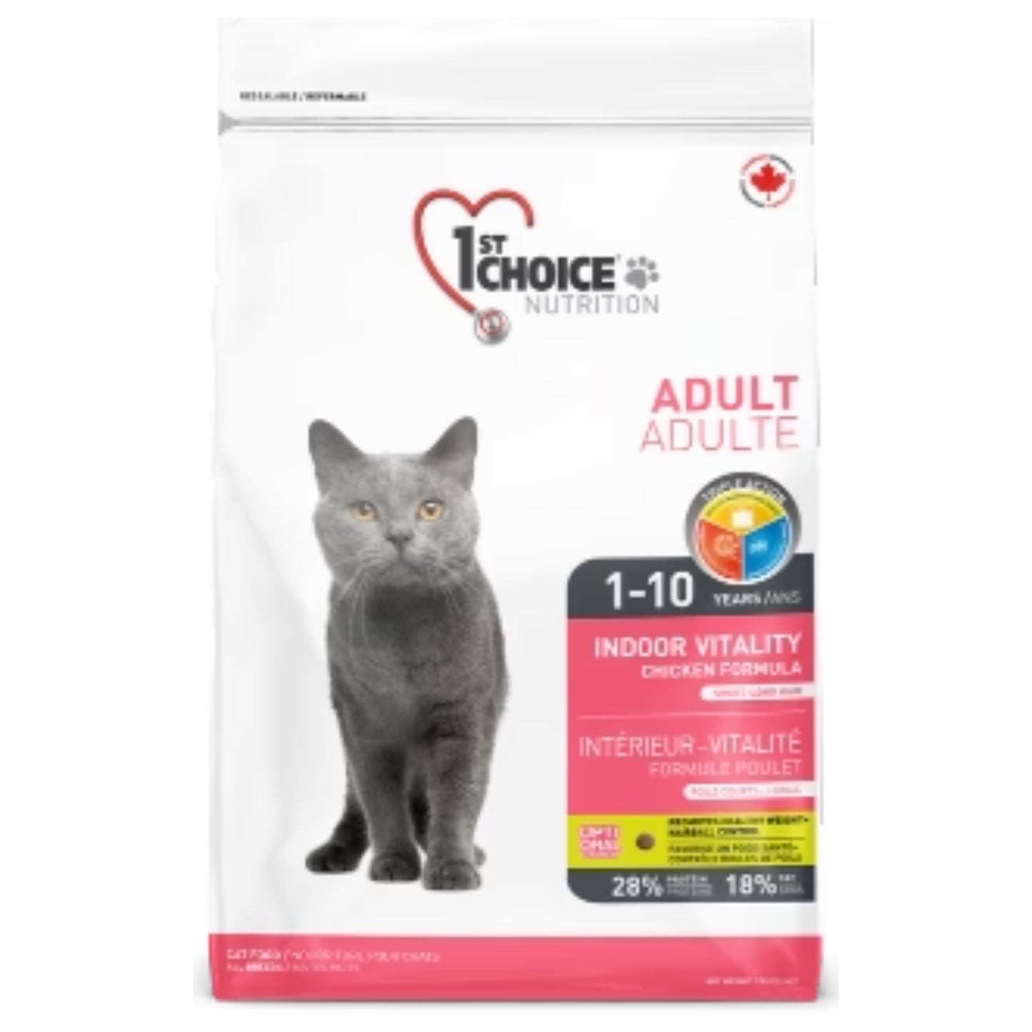 Nourriture pour chat adulte - Vitalité - Toutes races - Poulet