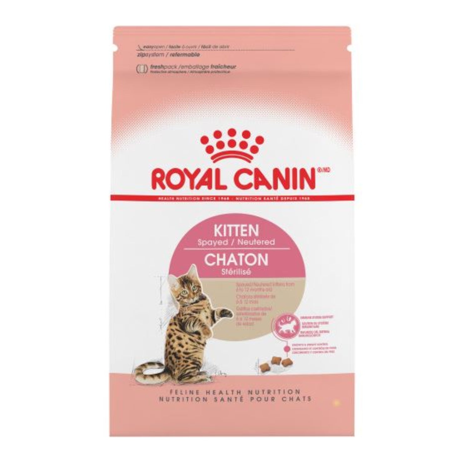 HEALTH | Nourriture pour chaton stérilisé / 2.5 lbs