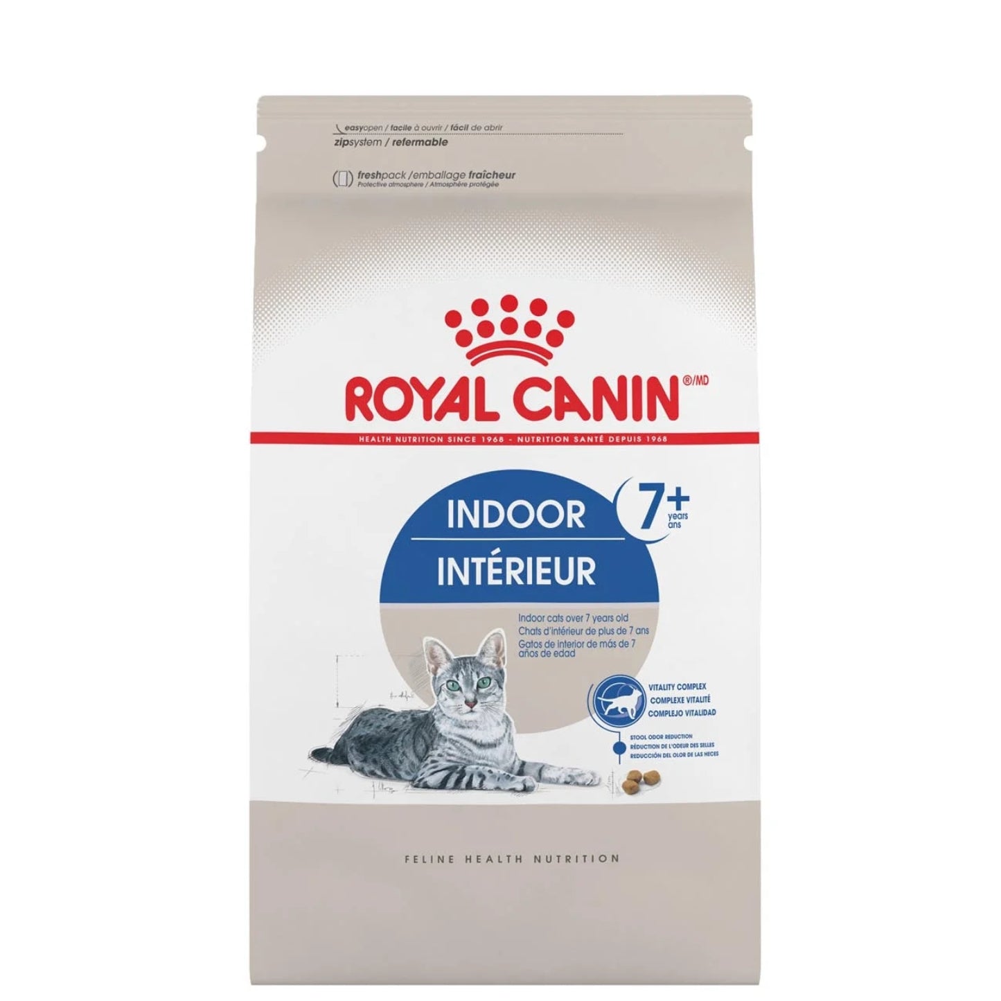 HEALTH | Nourriture pour chat d'intérieur - 7 ans +