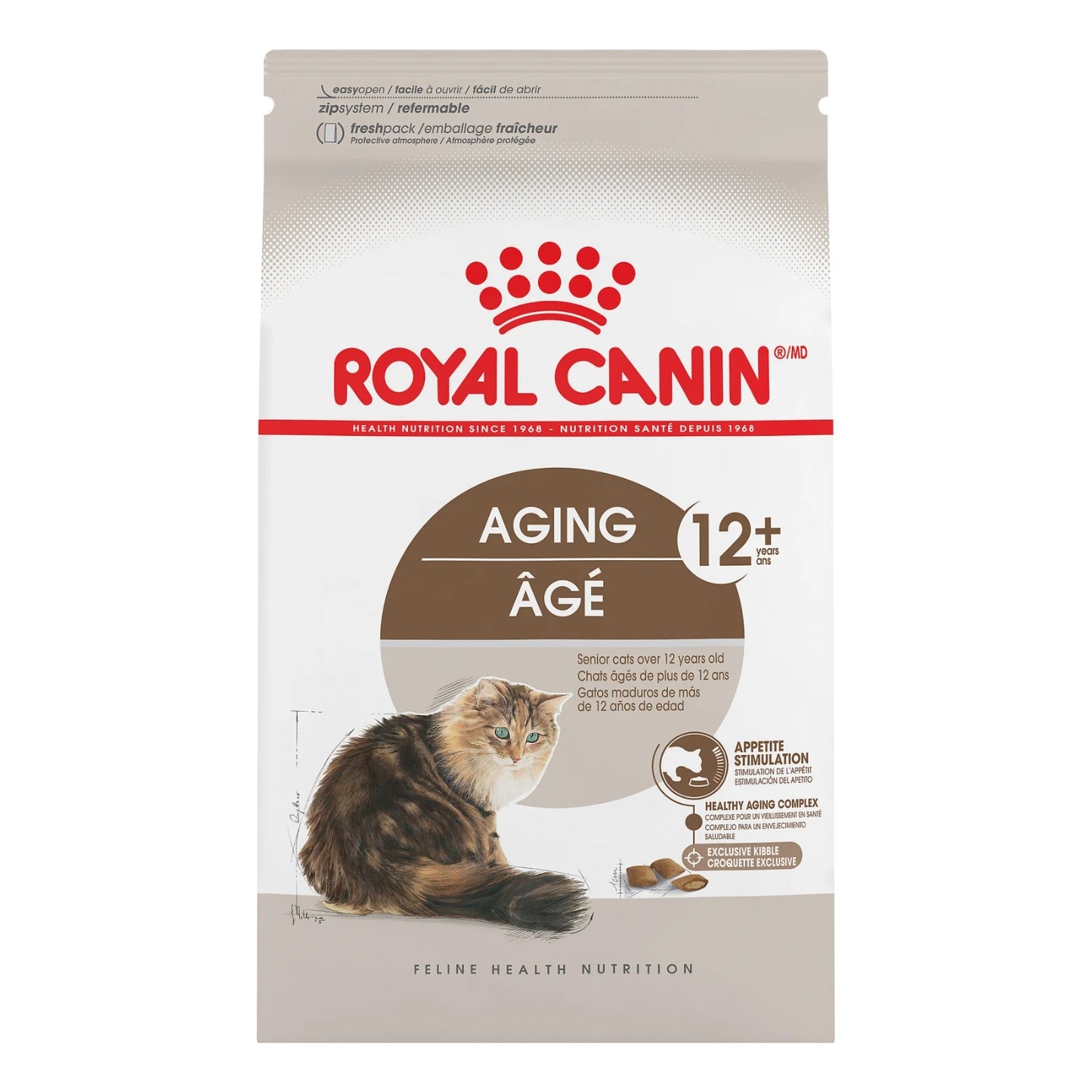 HEALTH | Nourriture pour chat âgé de 12 ans + / 6 lbs