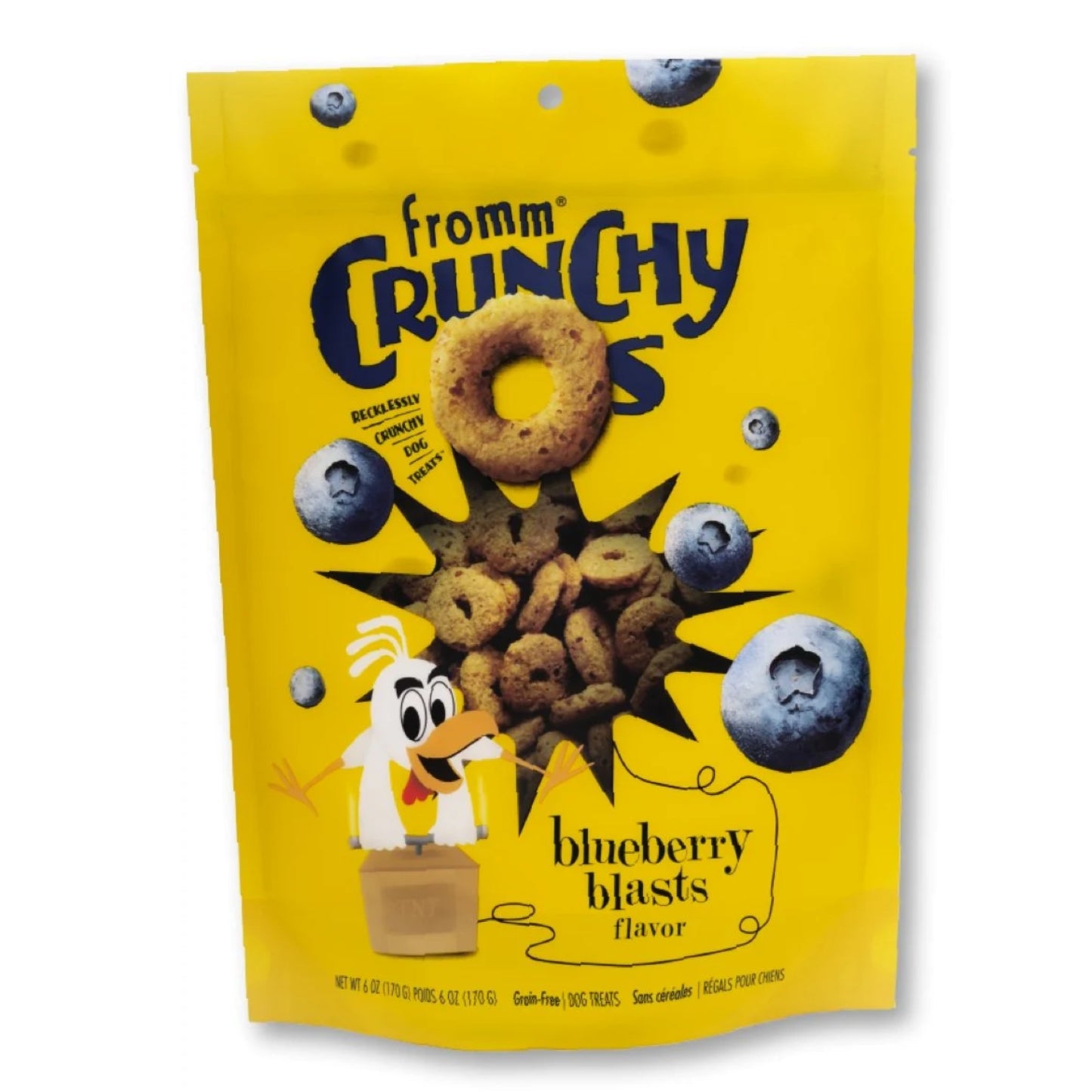Gâterie "Crunchy" multigrain pour chien -  Saveurs variés / 6 oz