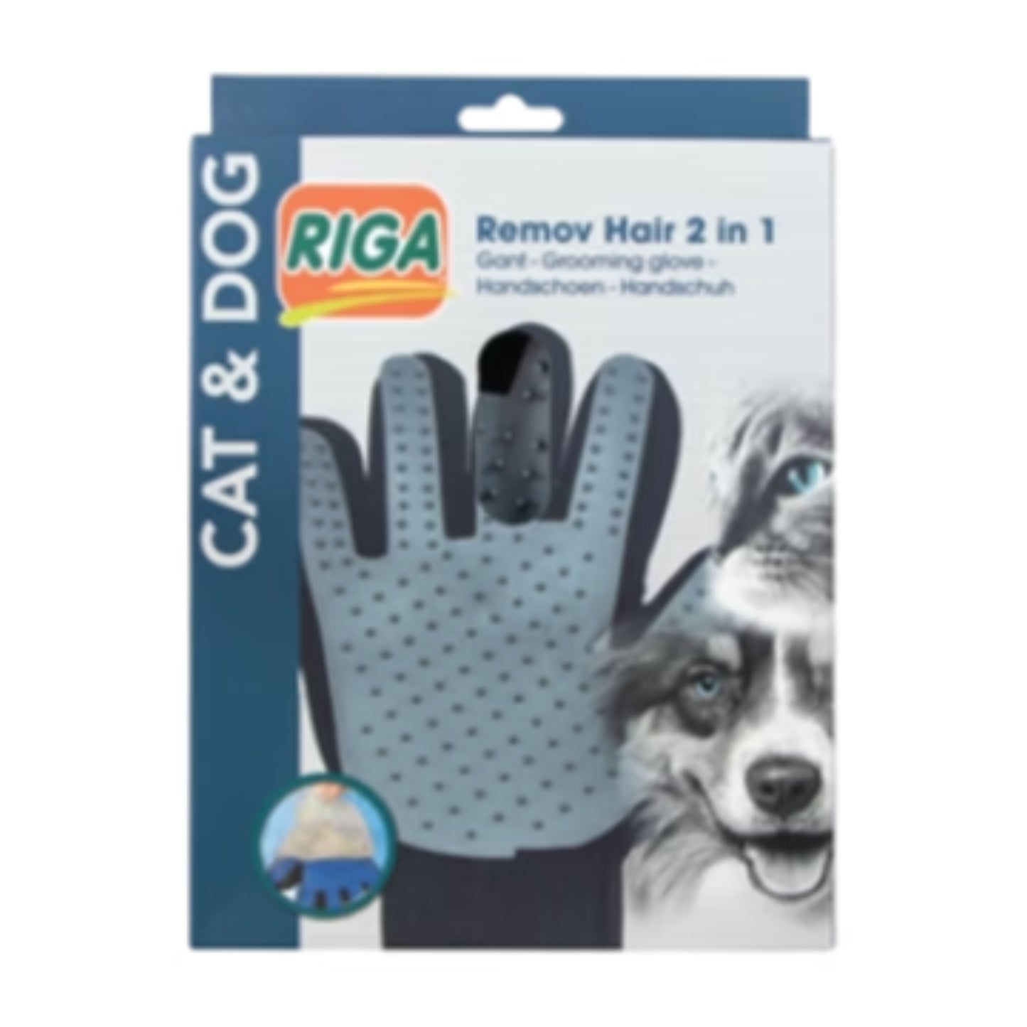 Gant de toilettage Remov'hair 2 en 1