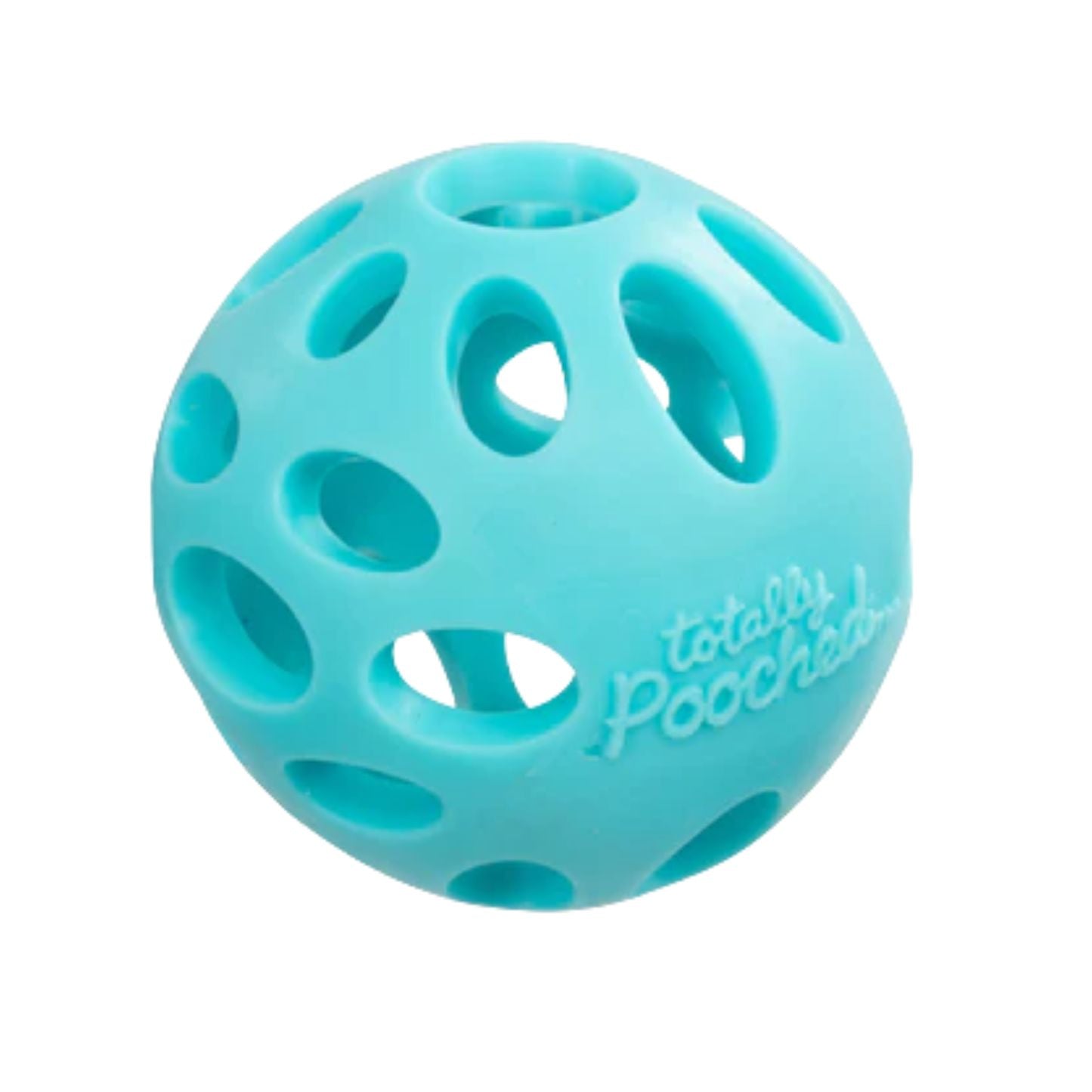 TOTALLY POOCHED | Jouet en caoutchouc pour chien - Balle / 2,5"