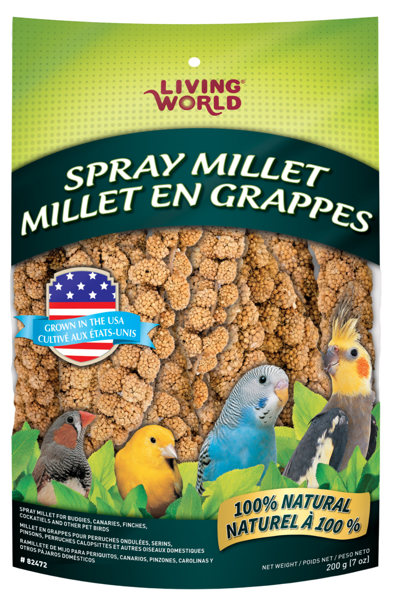 Millet en grappes