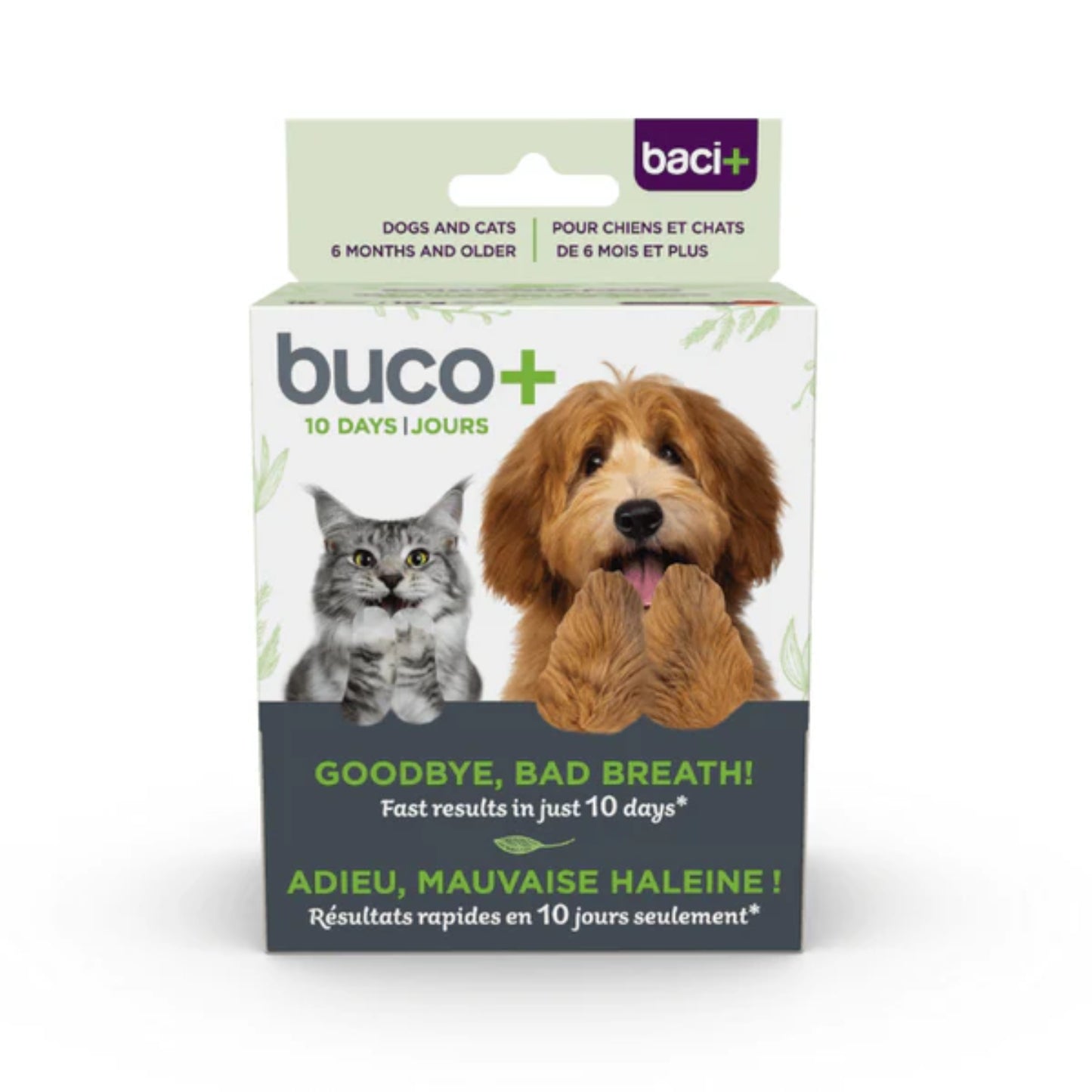 Traitement contre la mauvaise haleine - chat & chien