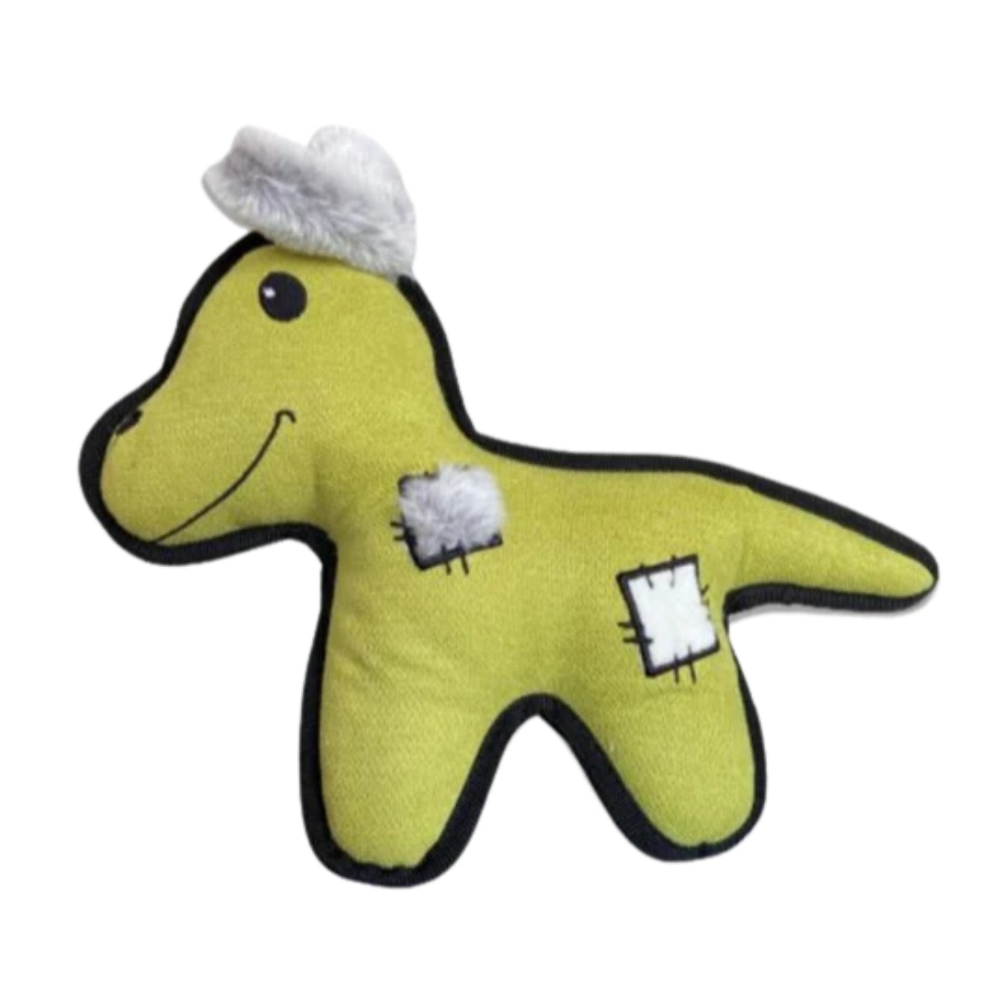 Jouet en peluche "Patchs" pour chien - Dinosaure