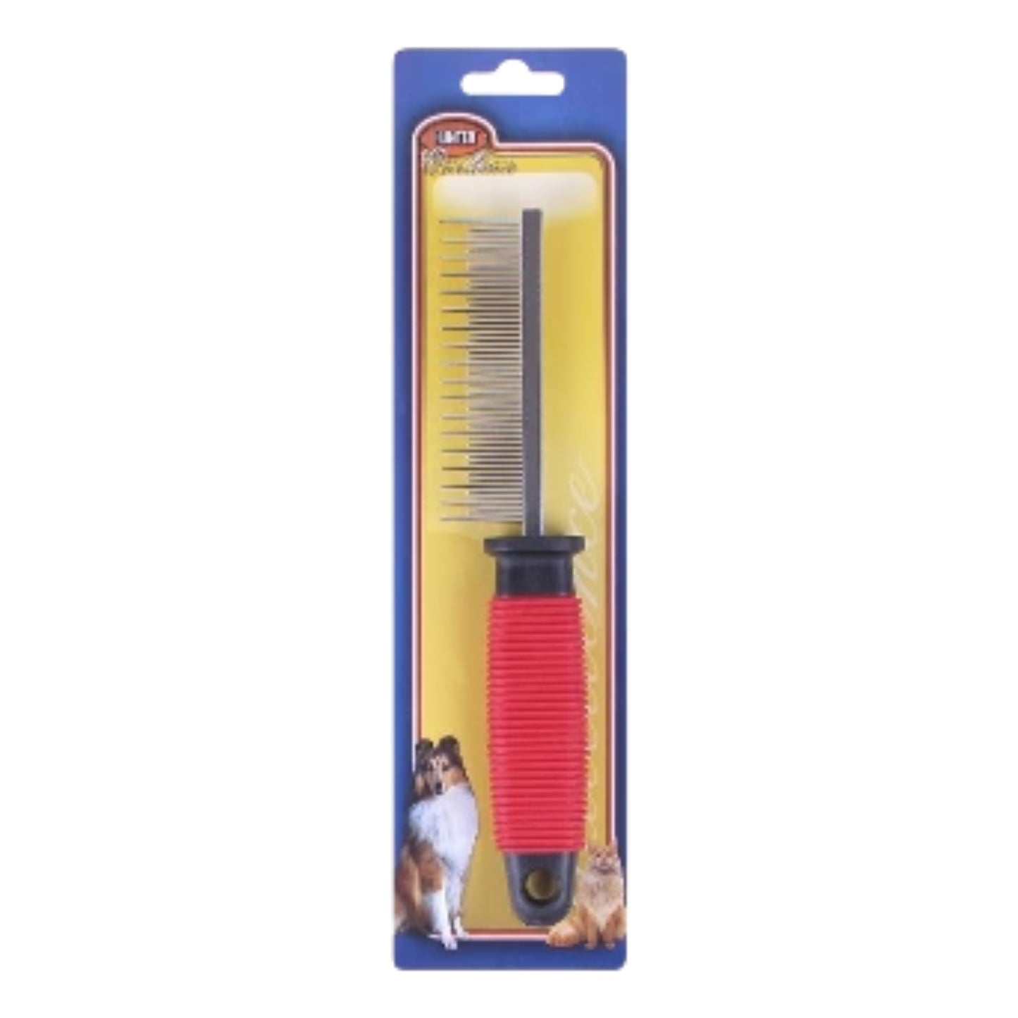 Peigne pour la mue avec poignée - 50 dents courtes/longues