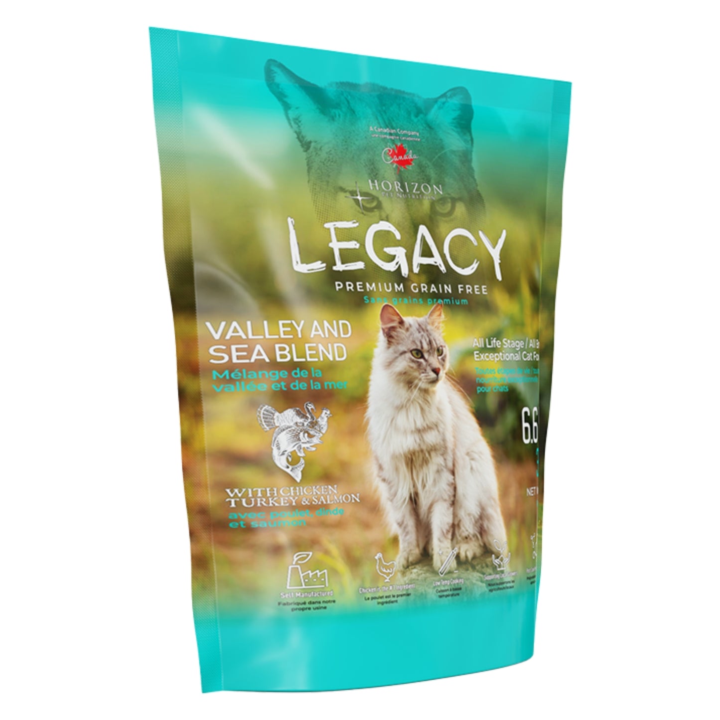 LEGACY | Nourriture pour chat - Poulet, dinde & saumon / 3 kg