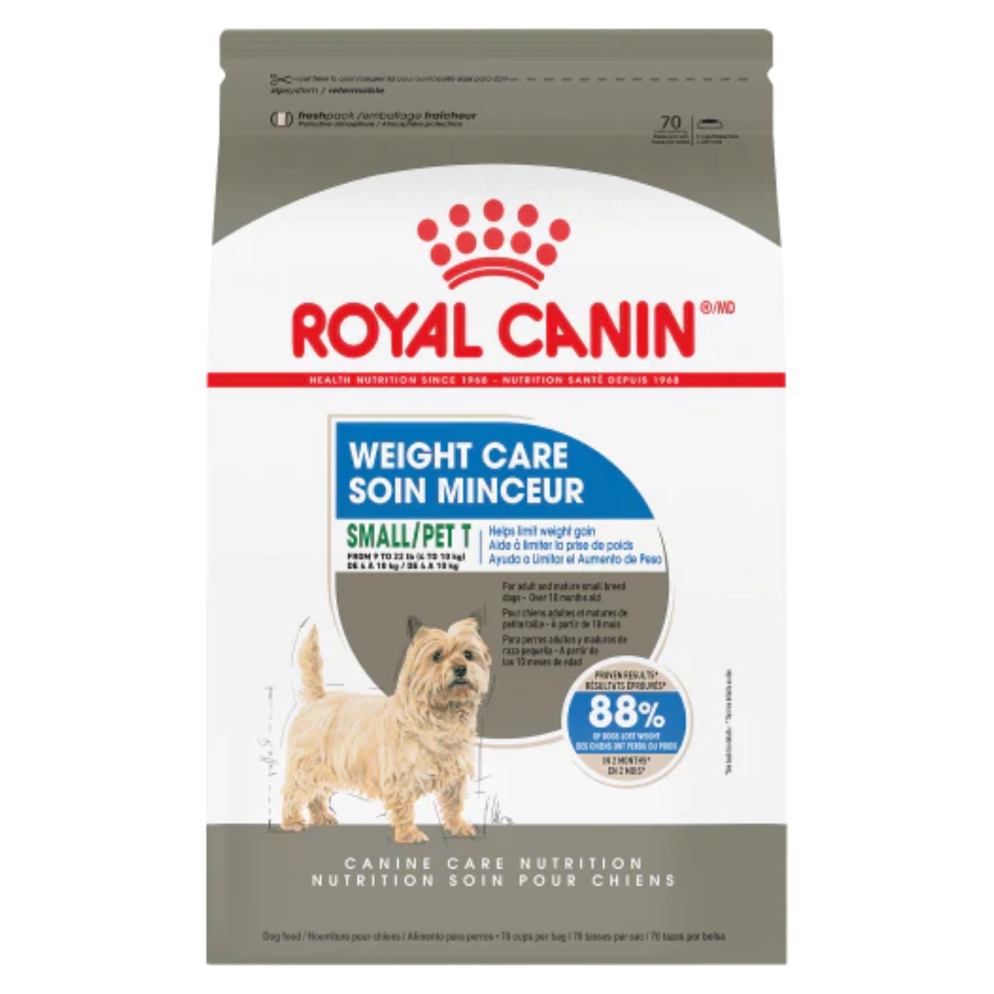 CARE | Soin minceur pour chien petite race / 2.5 lbs