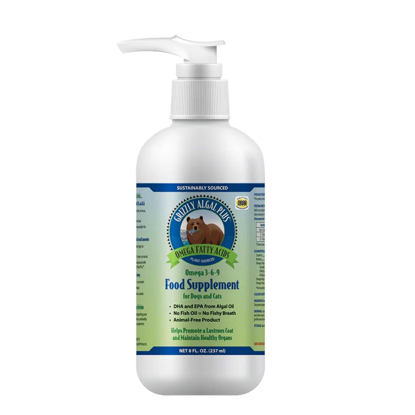 Complément alimentaire - Omega 3-6-9 à base de plantes pour chien et chat