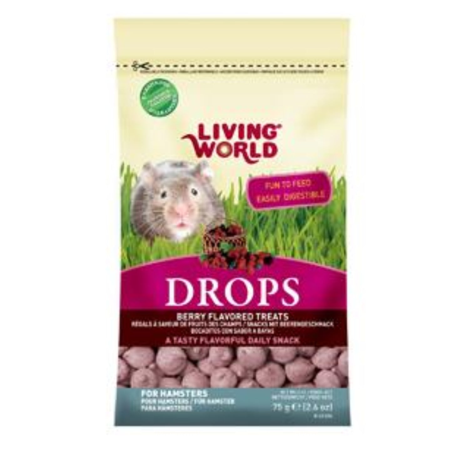 Drops aux fruits des champs pour hamsters