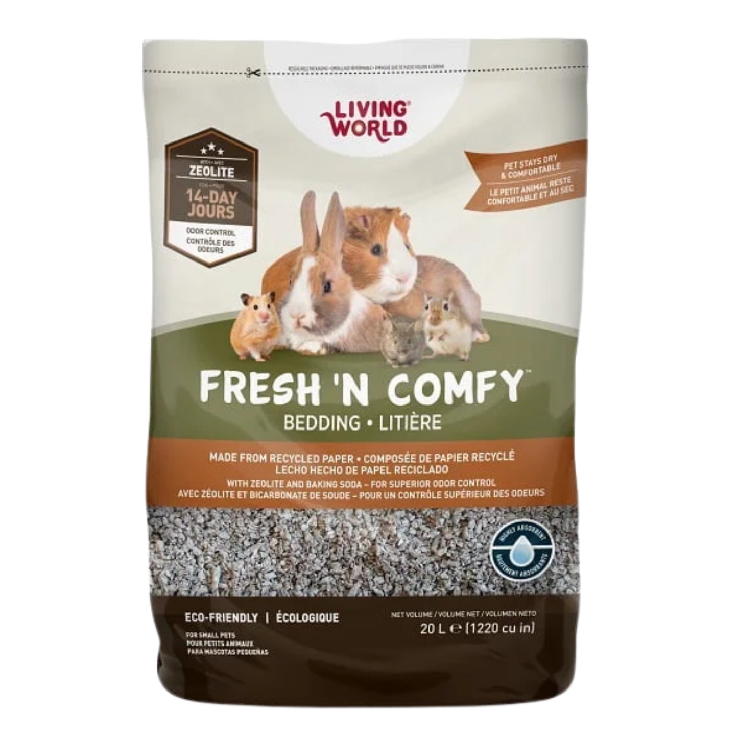 Litière Fresh ‘N Comfy - Brune