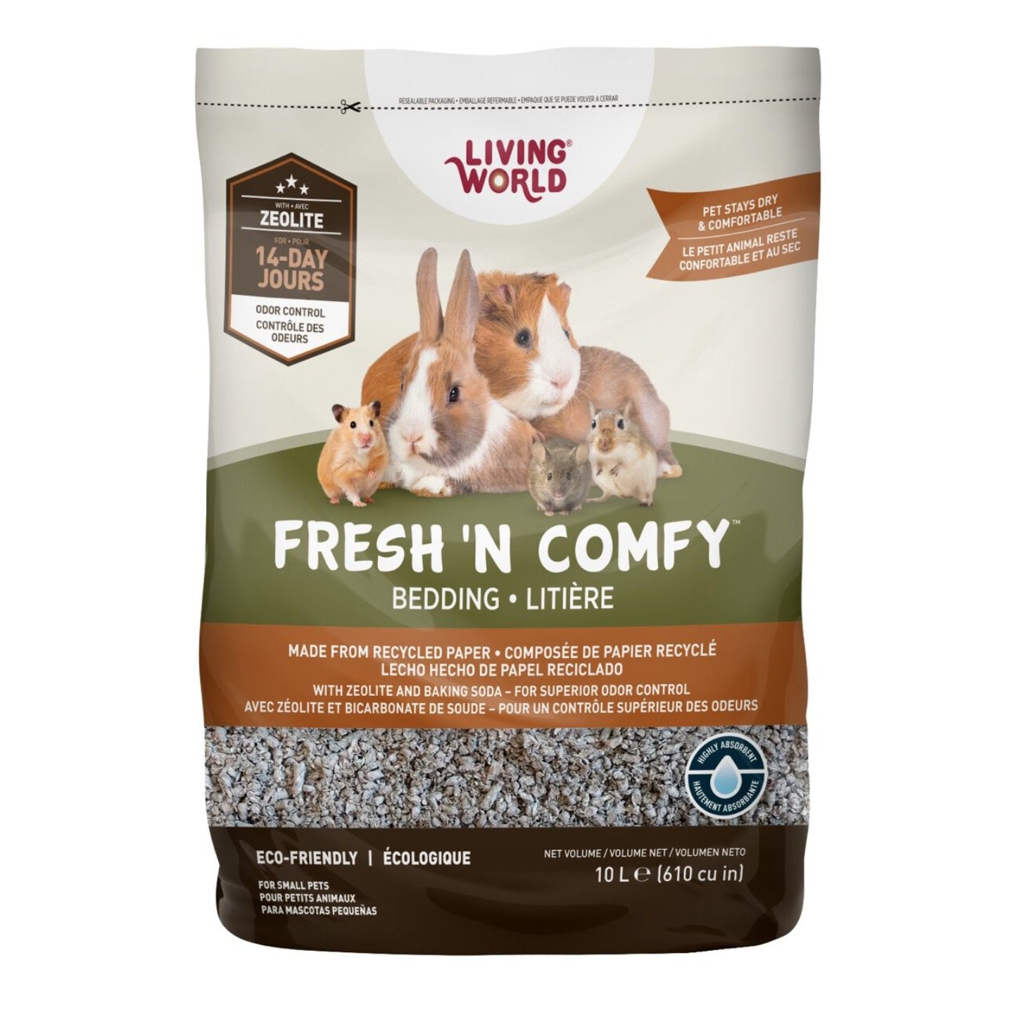 Litière Fresh ‘N Comfy - Brune
