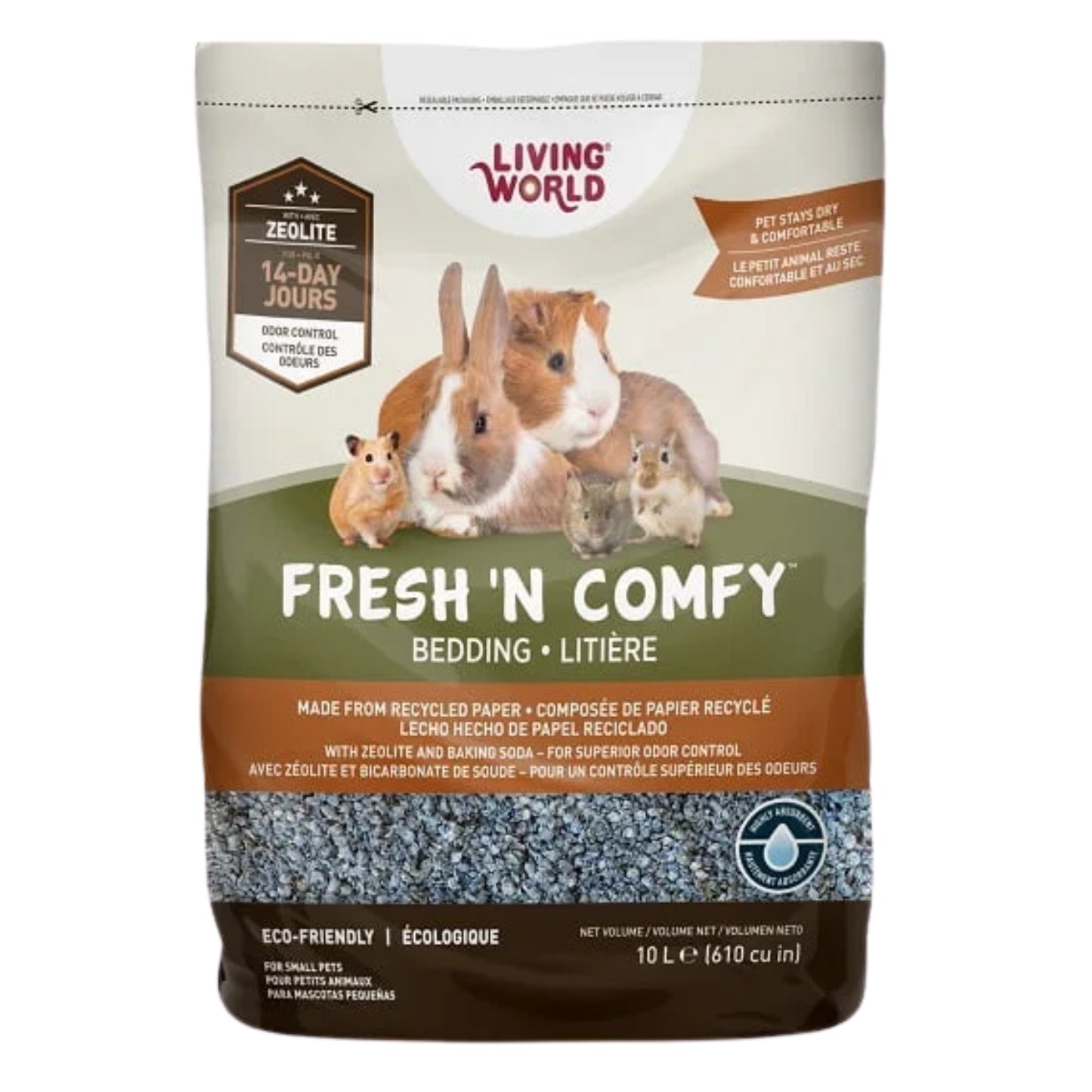 Litière Fresh ‘N Comfy - Bleu