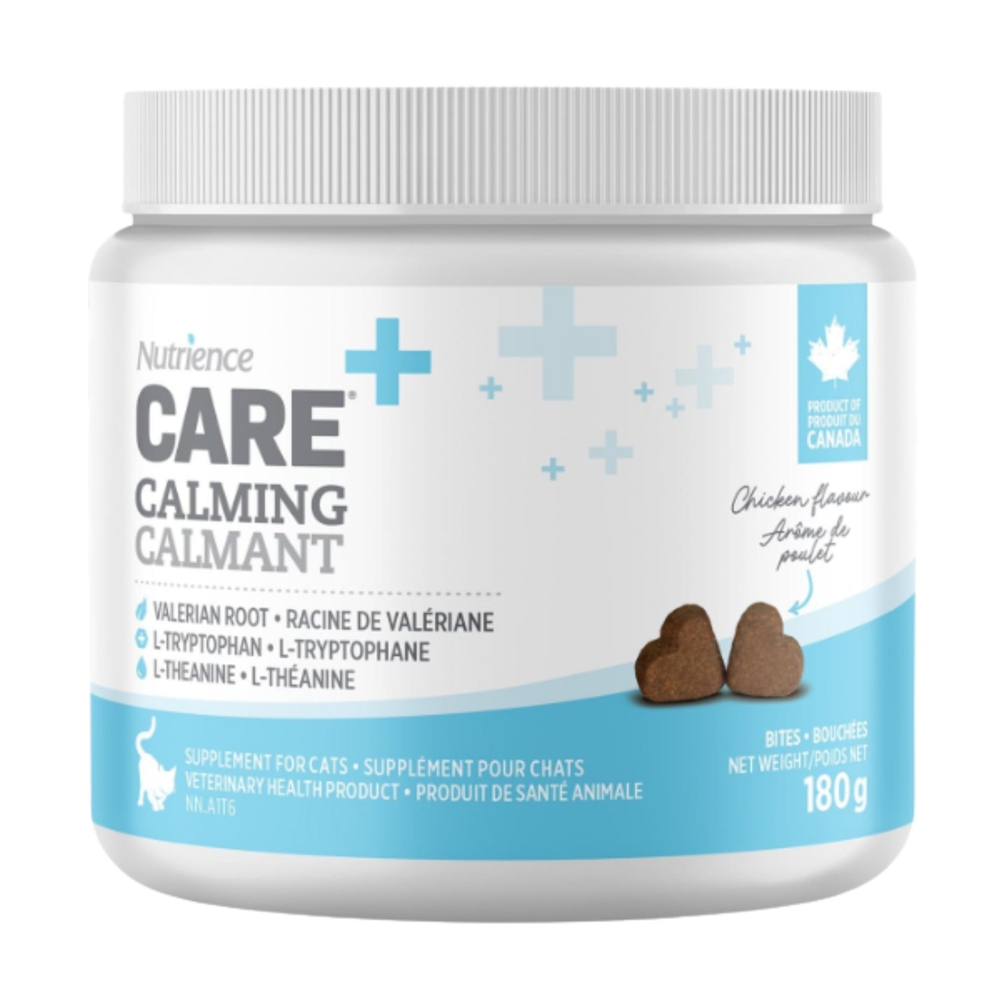 Supplément calmant pour chat - Bouchées au poulet / 180g