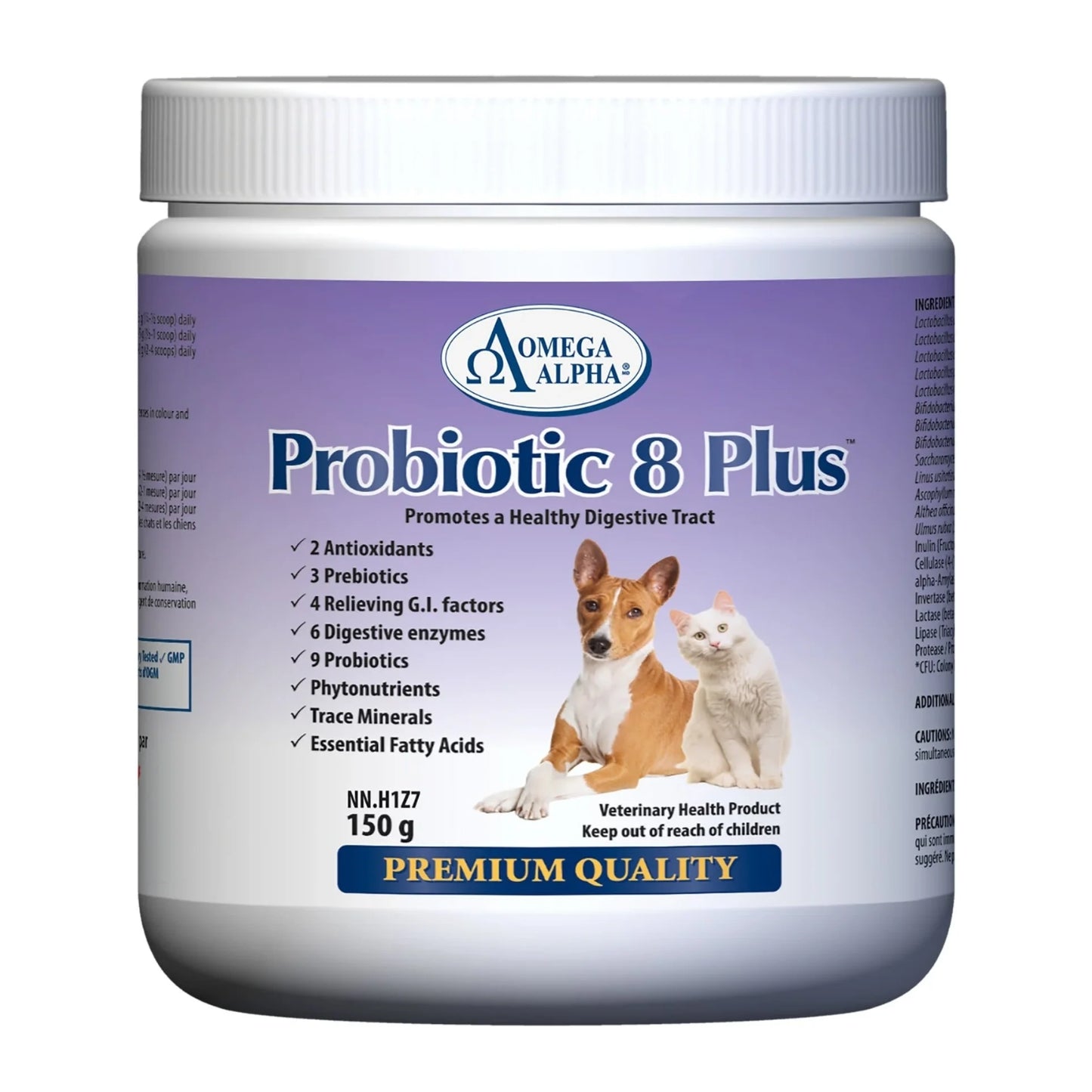 Probiotic 8 plus pour chat et chien