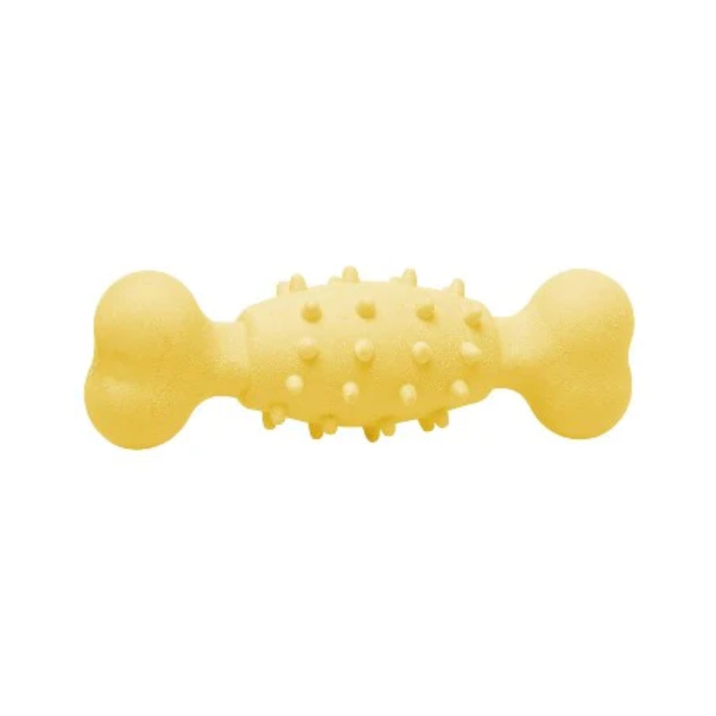 Jouet pour chien en mousse - Os jaune