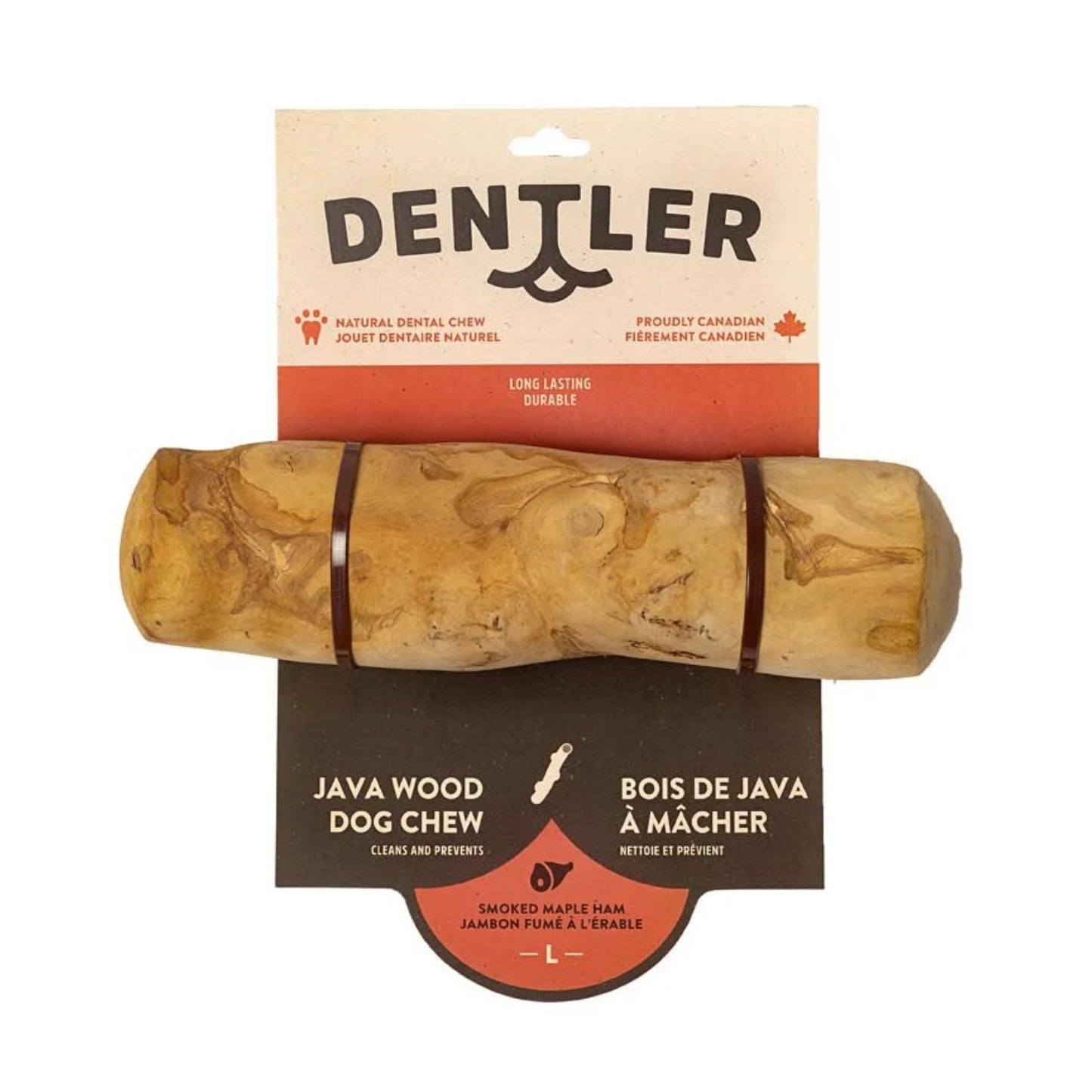 Bois de java a mâcher - Jambon fumé a l'érable