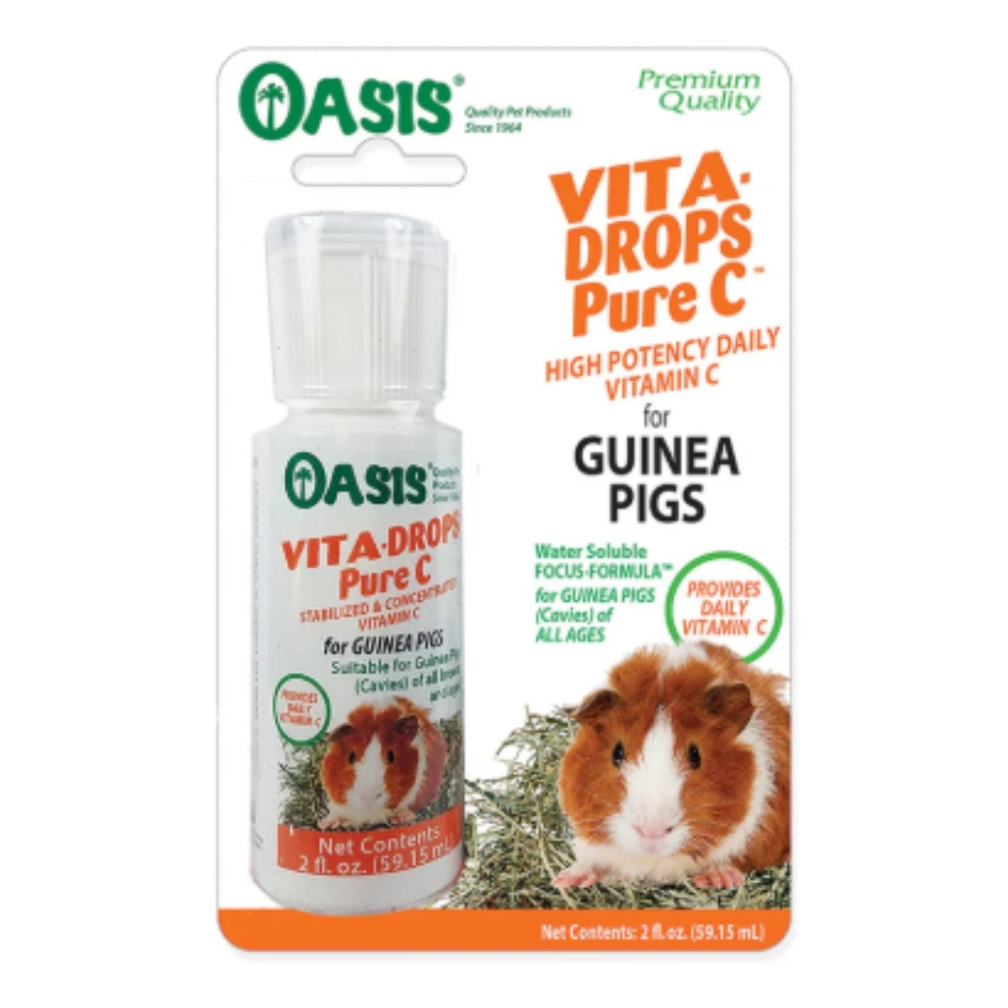 Vitamine C liquide pour cochon d'inde / 59.15ml