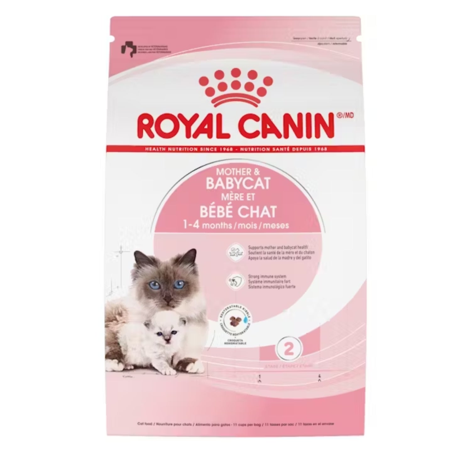 Nourriture pour chat - Mère et bébé chat / 1.37 Kg (3lb)
