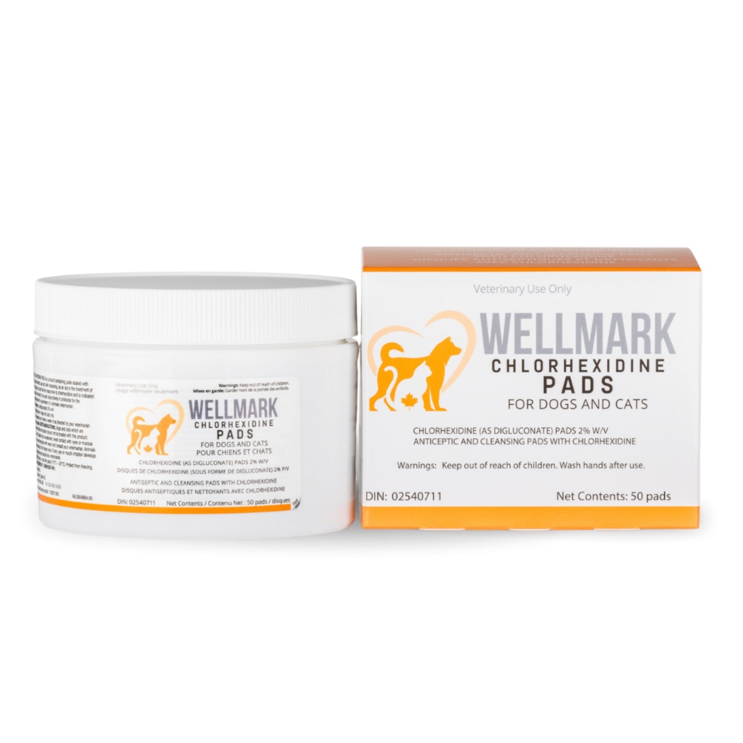Pad antiseptiques et nettoyants / 50 tampons