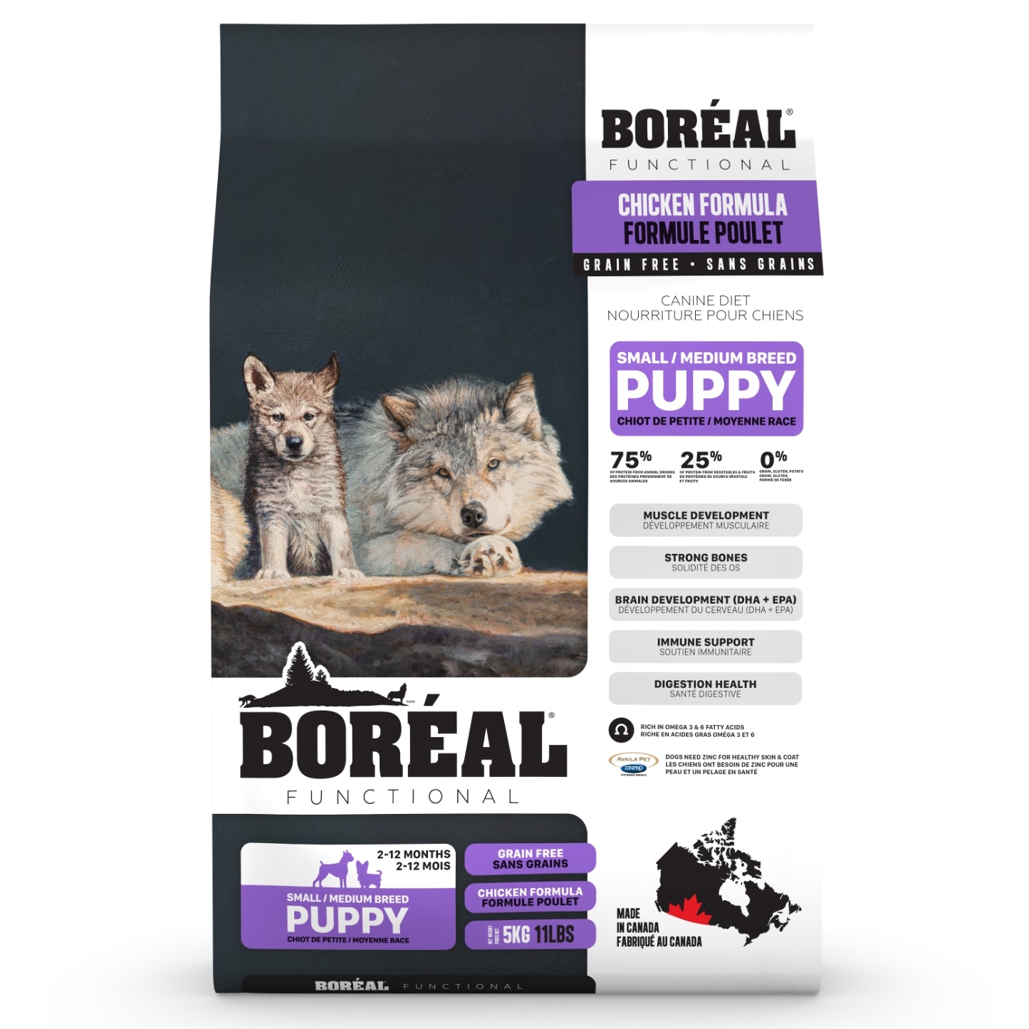 FUNCTIONAL | Nourriture pour chiot - Petite et moyenne race - Poulet