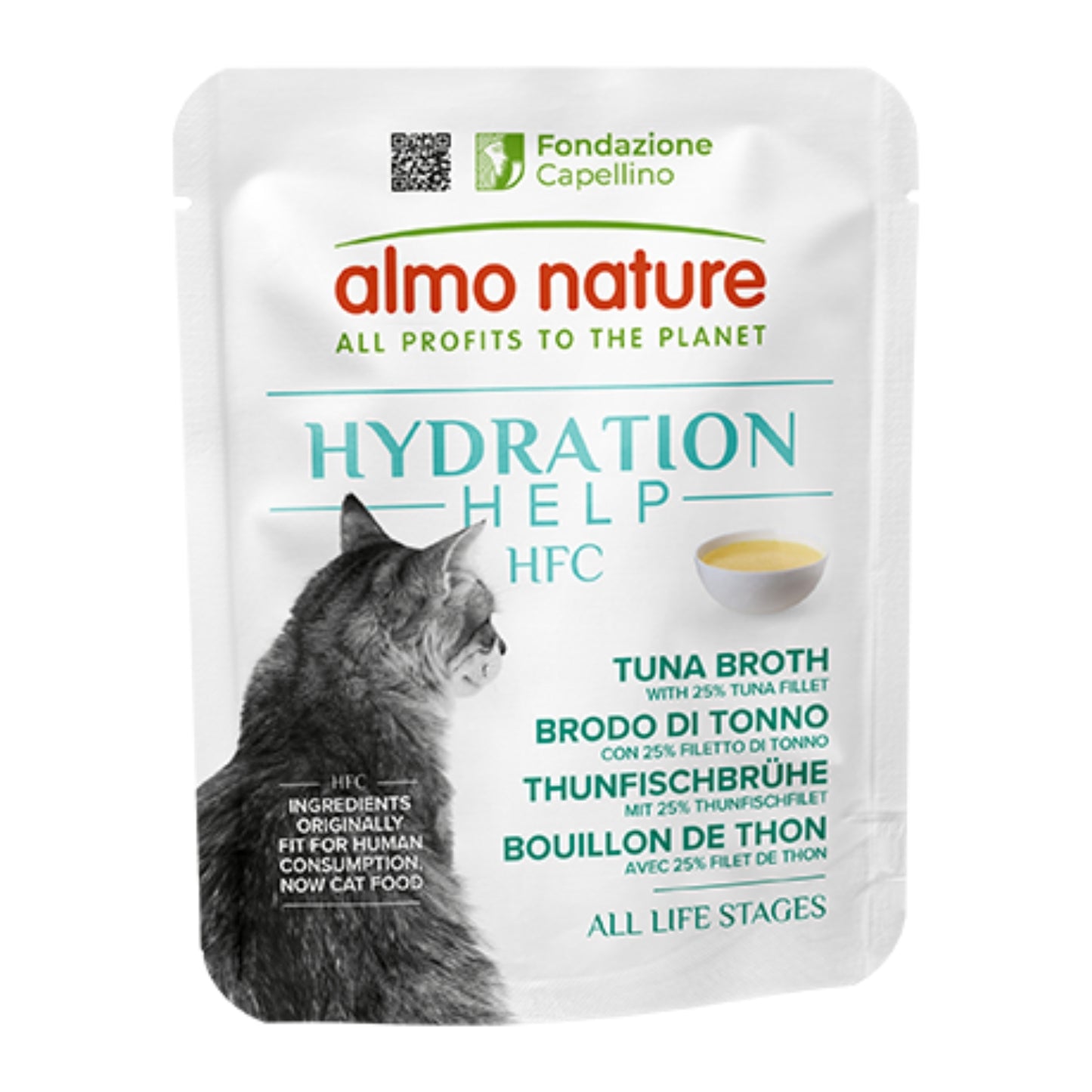 HYDRATATION HELP HQS | Bouillon de thon avec filets de thon / 50g.