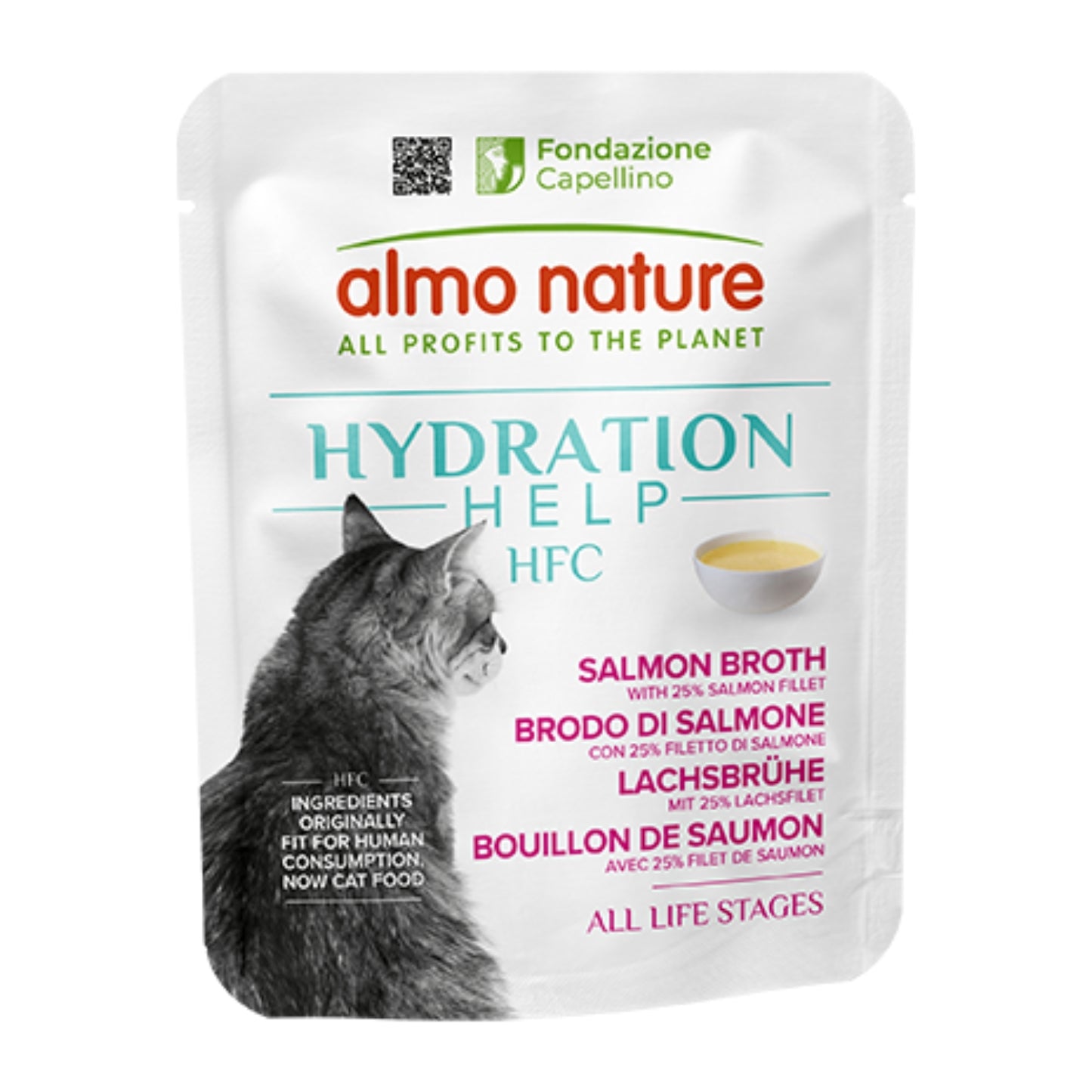 HYDRATATION HELP HQS | Recette de saumon en bouillon / 50g.