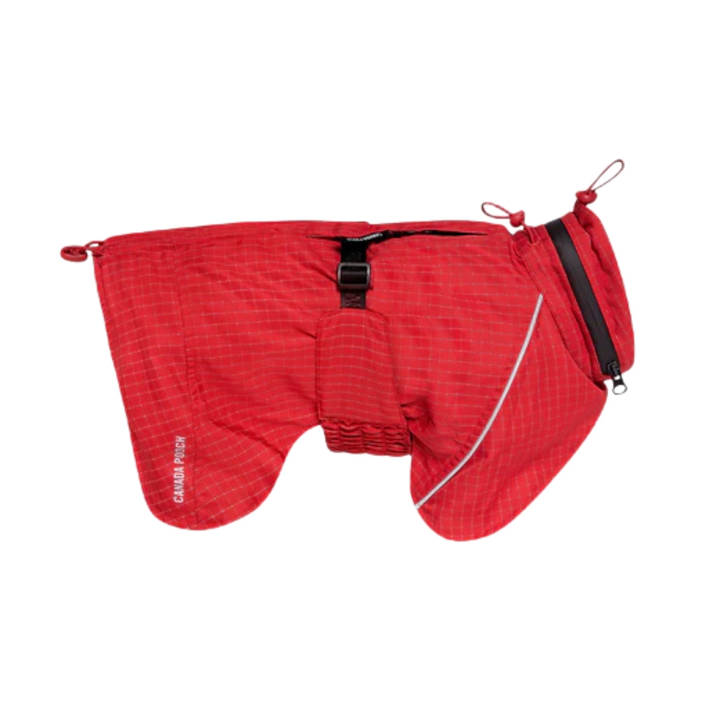 Veste imperméable réfléchissante / Rouge