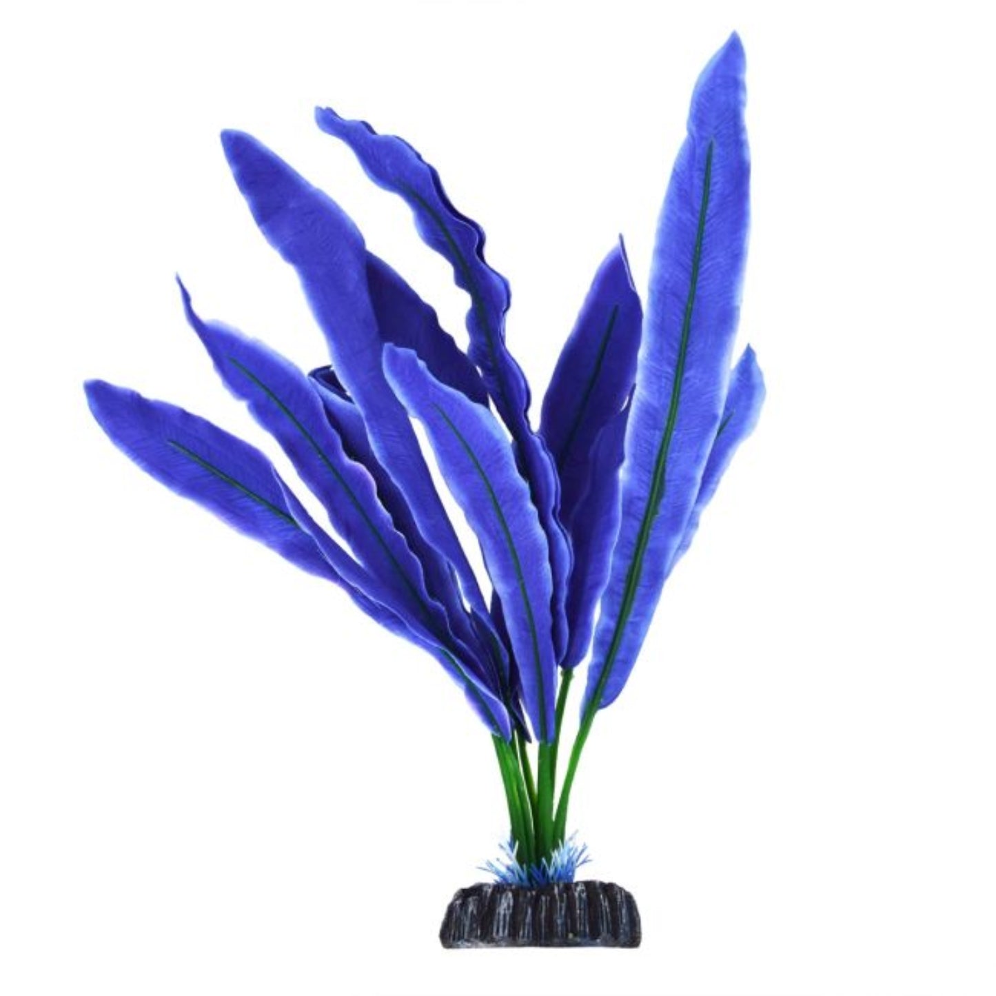 Plante décorative - Undulata bleu en soie
