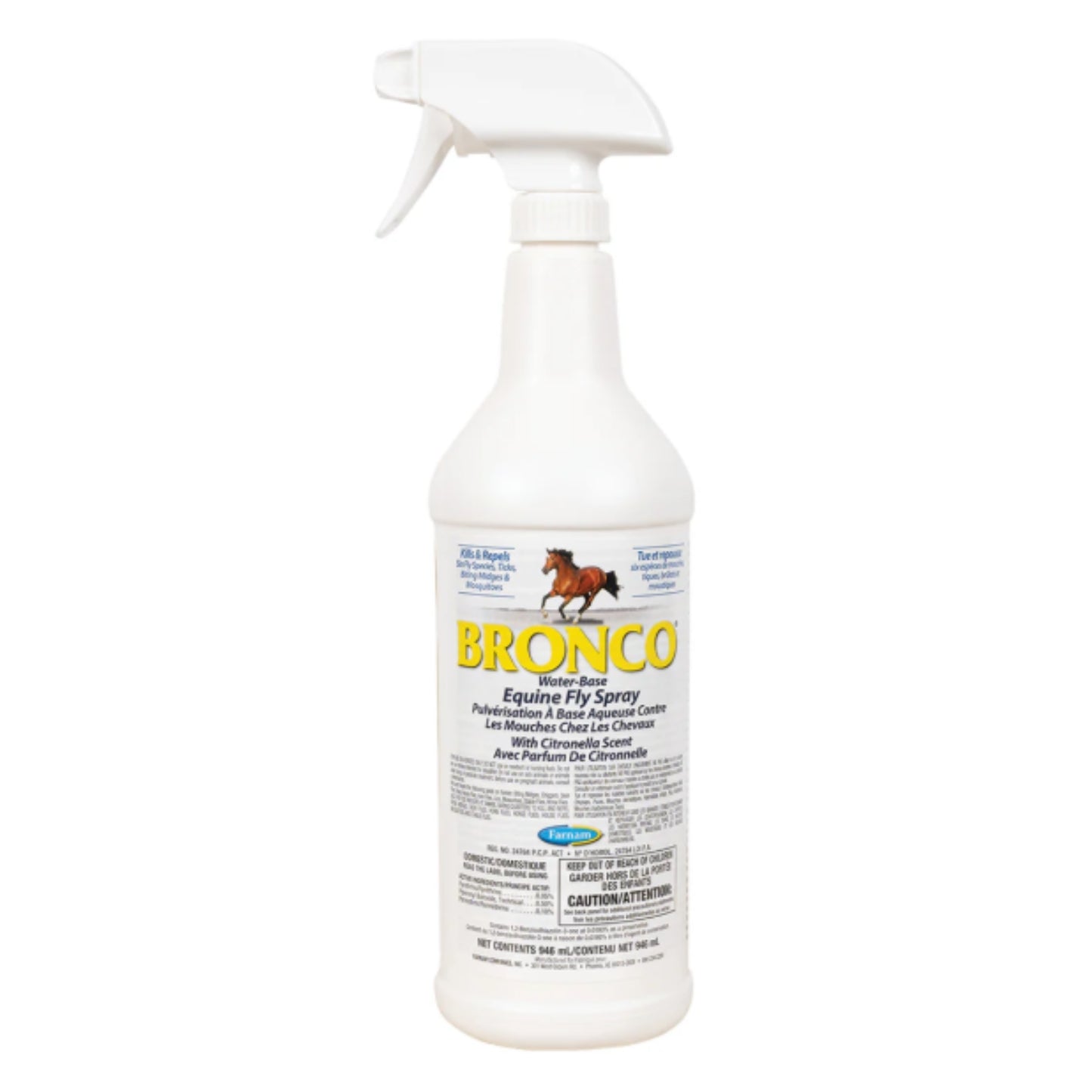 BRONCO | Anti-mouche à base de citronnelle / 946ml