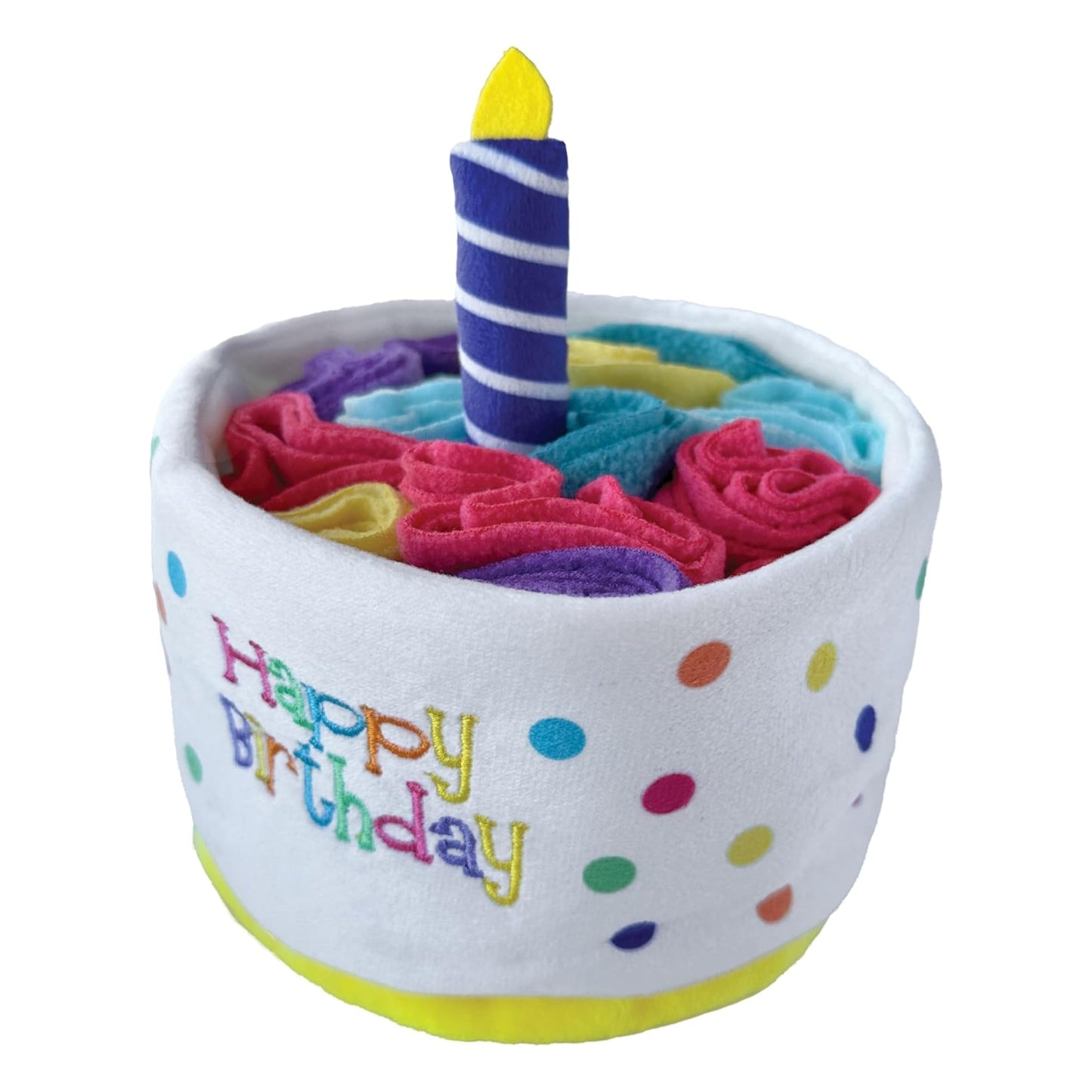 Jouet à renifler en forme de gâteau d’anniversaire
