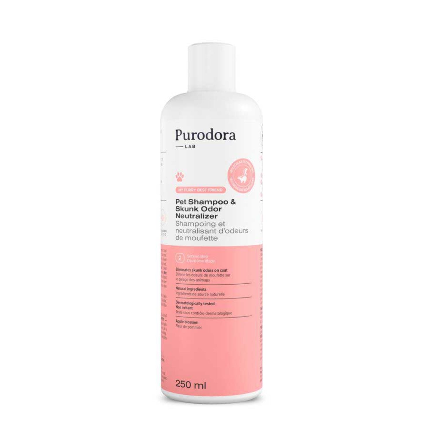 Shampoing & neutralisant d'odeurs de moufette / 250 ml