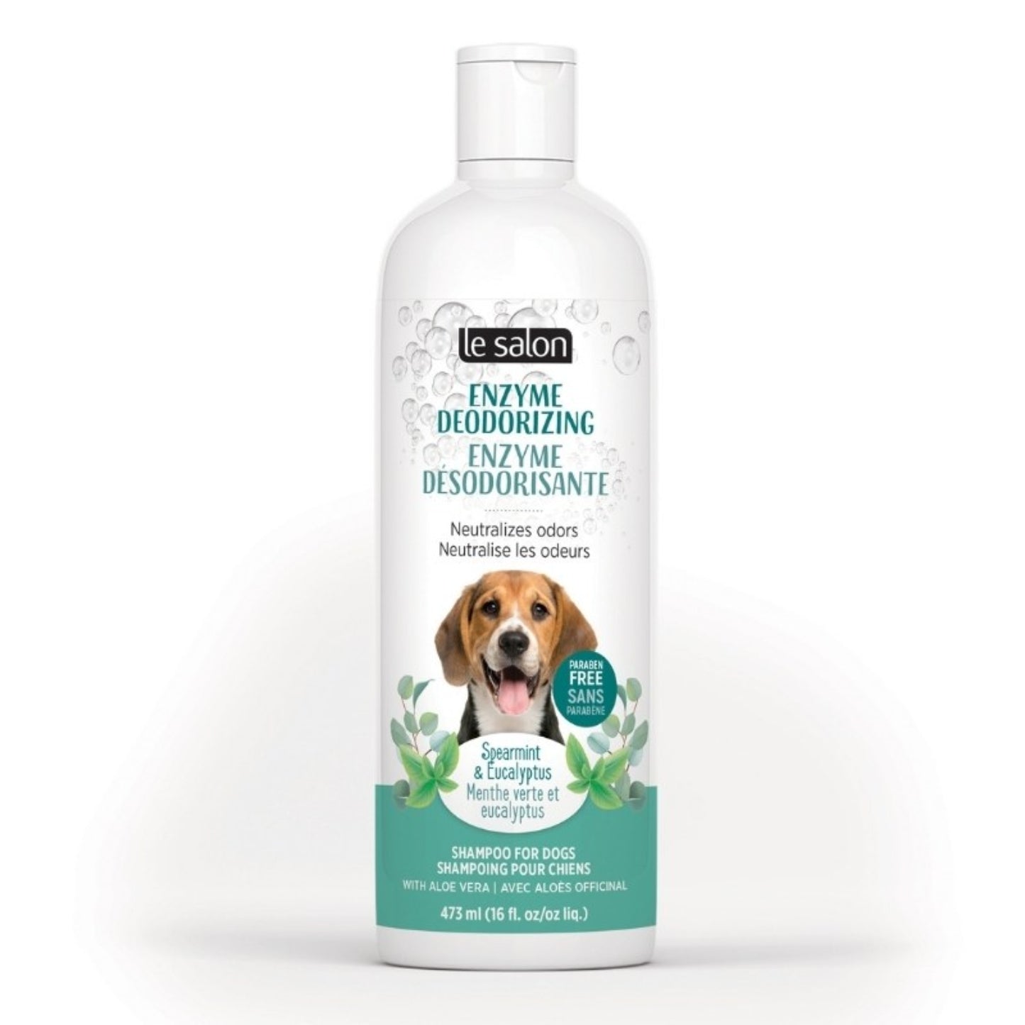 Shampoing avec enzyme désodorisante pour chien / 16 oz